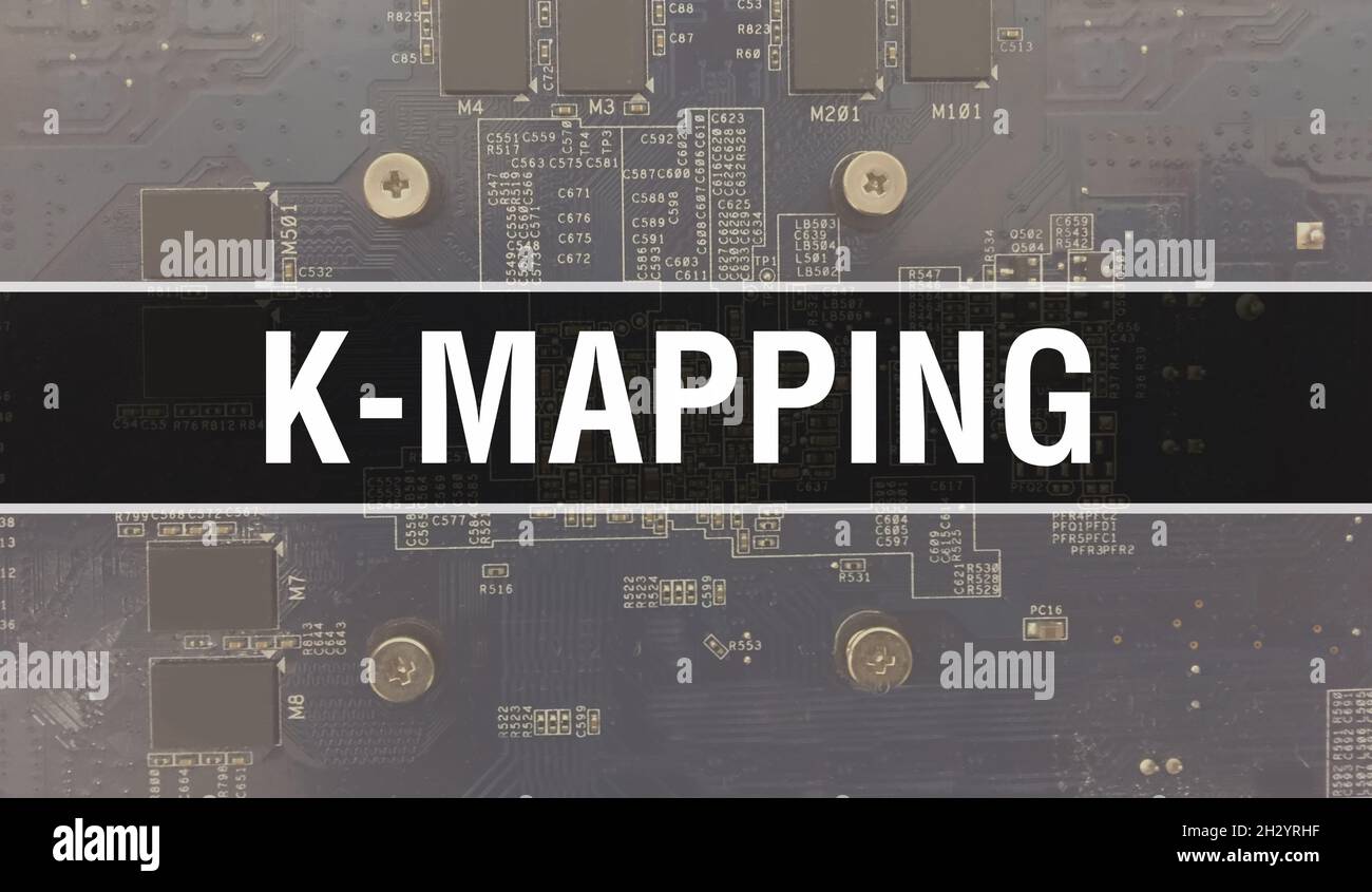 K mapping text hi-res stock photography and images - Alamy