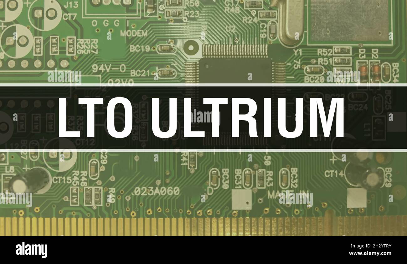 LTO Ultrium with Technology Motherboard Digital. LTO Ultrium and ...