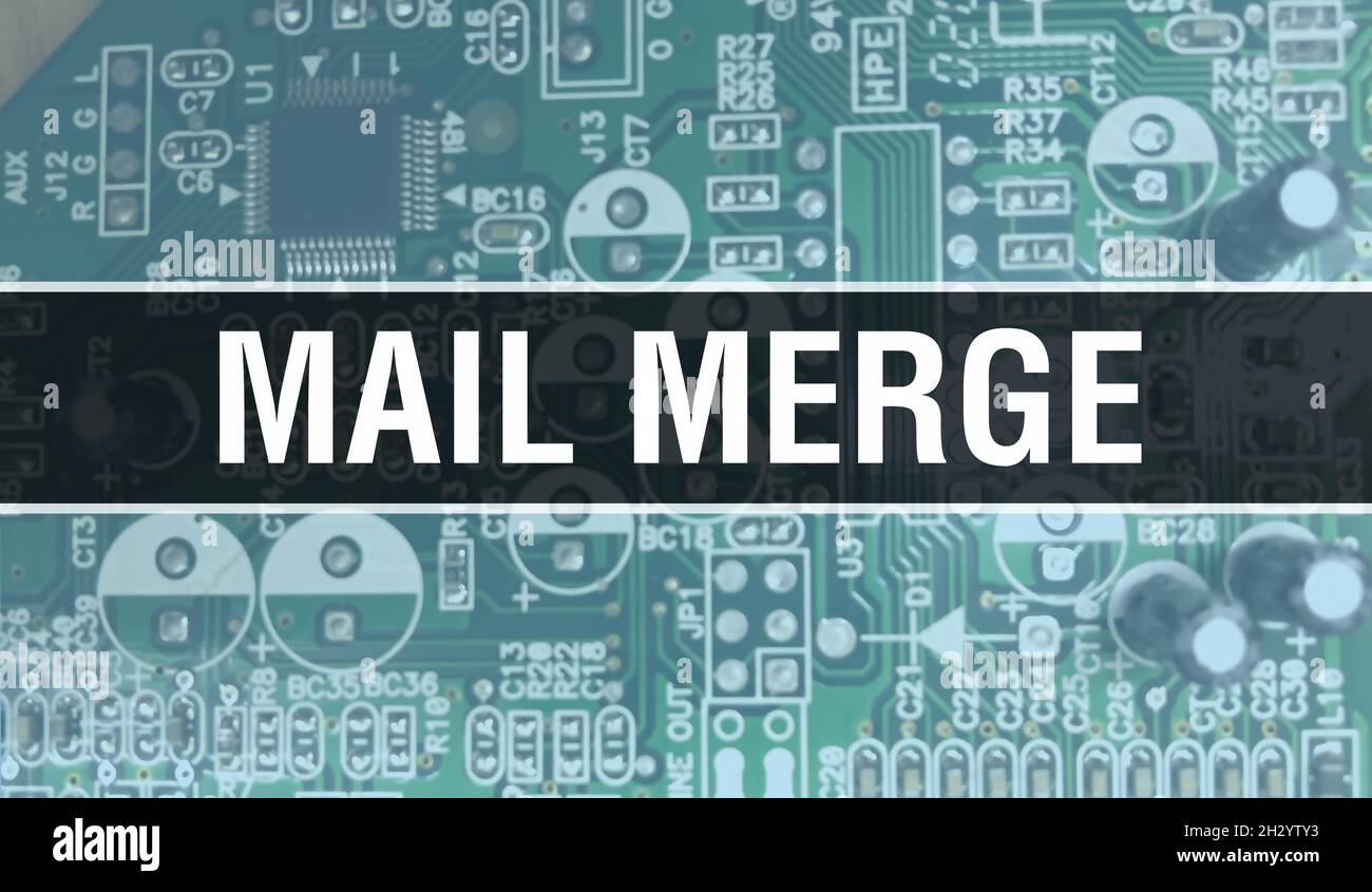 Mail merge background hi-res stock photography and images - Alamy