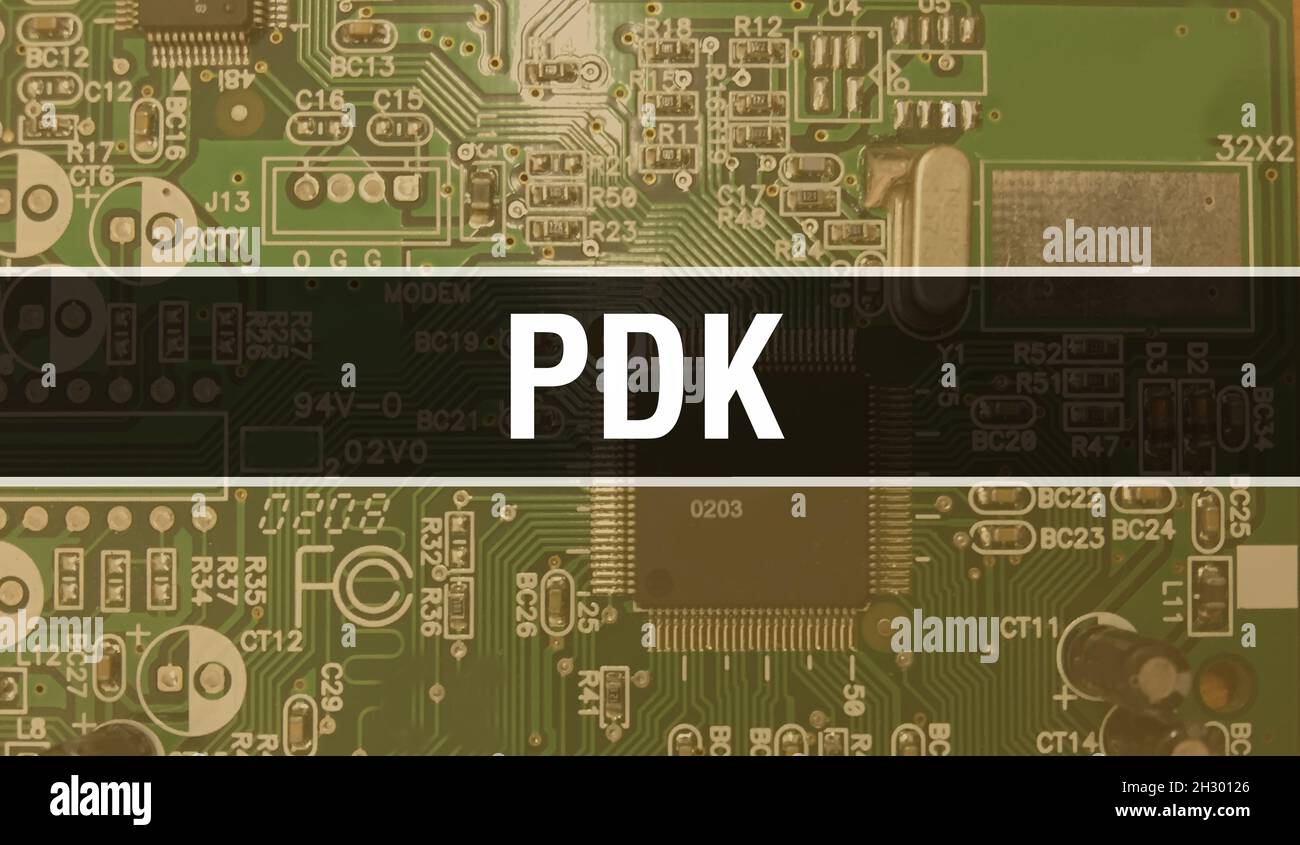 PDK with Electronic Computer Hardware technology background. Abstract ...