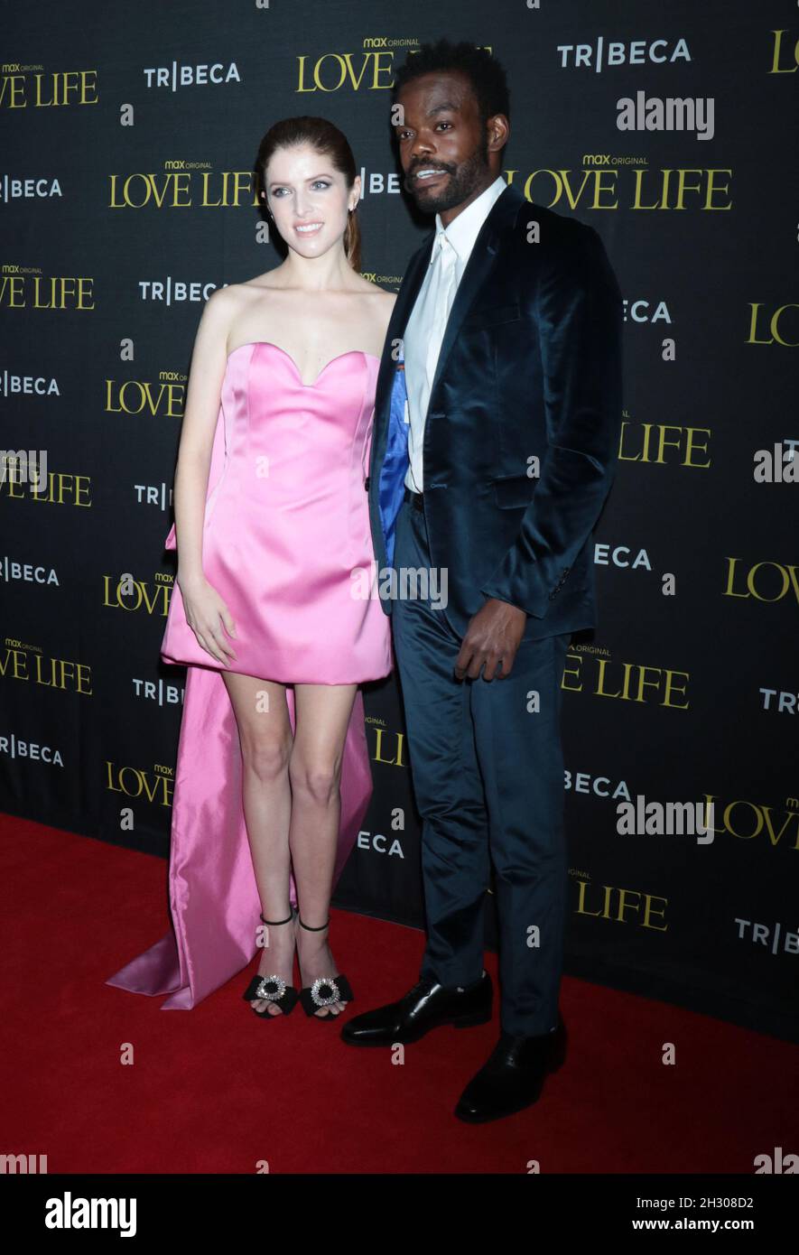 New York, NY, USA. 24th Oct, 2021. William Jackson Harper, Anna ...