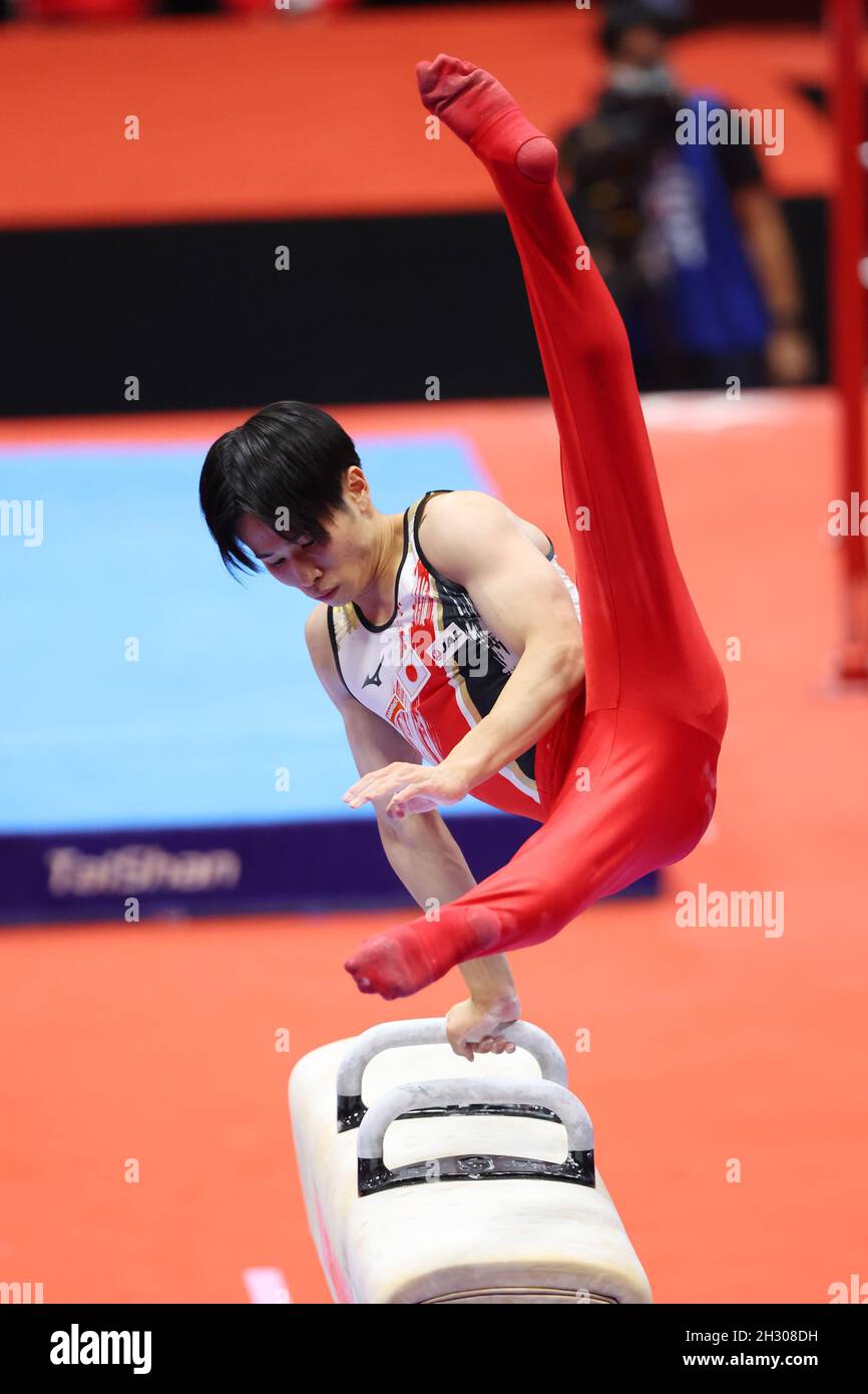 Kitakyushu Men's Apparatu Final Pommel Horse at Kitakyushu General