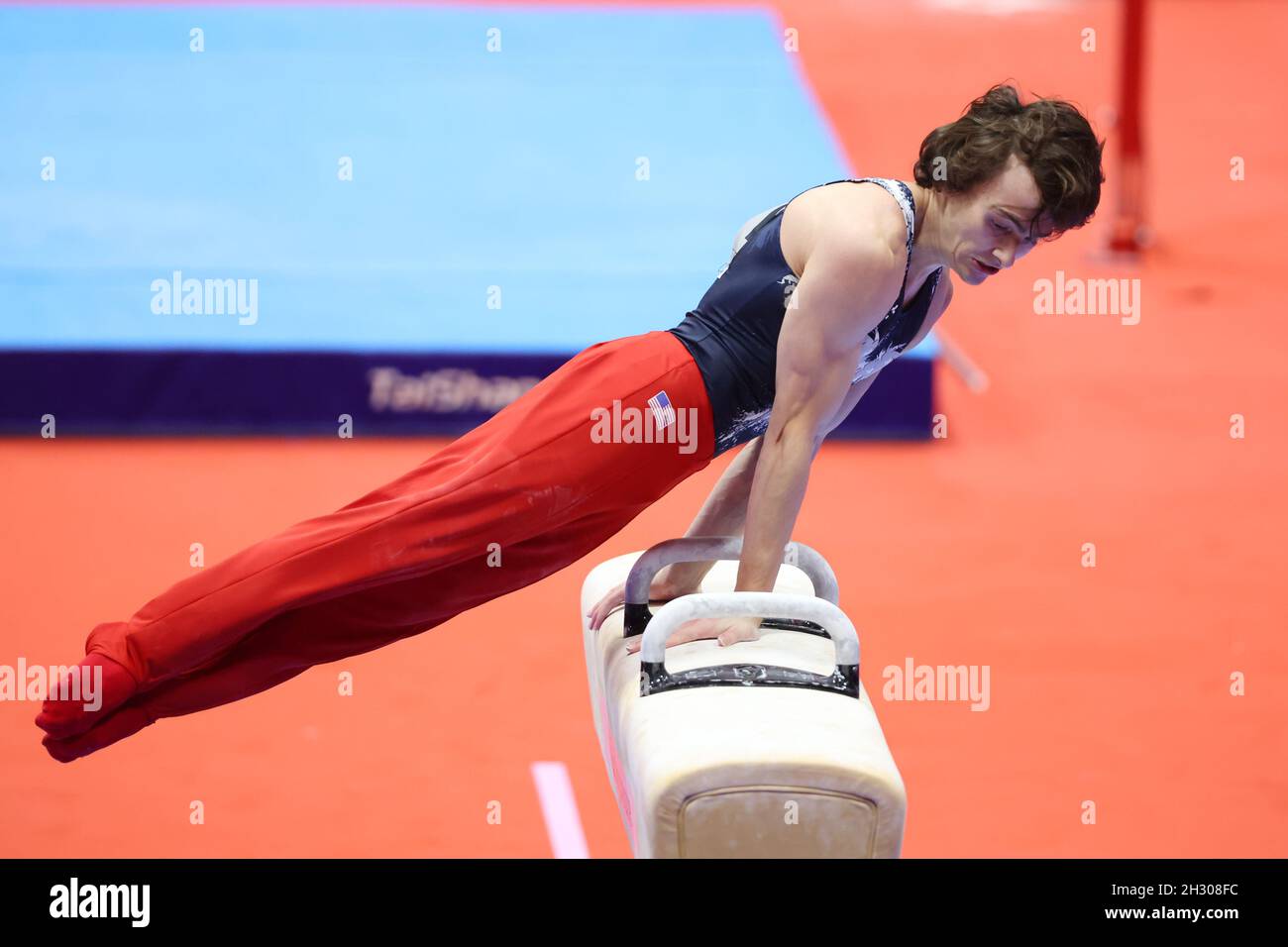 Kitakyushu Men's Apparatu Final Pommel Horse at Kitakyushu General
