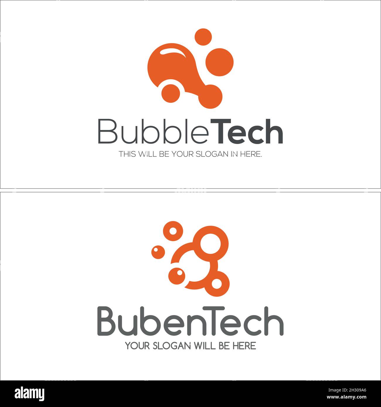 Modern molecule dot connection technology icon logo design Stock Vector