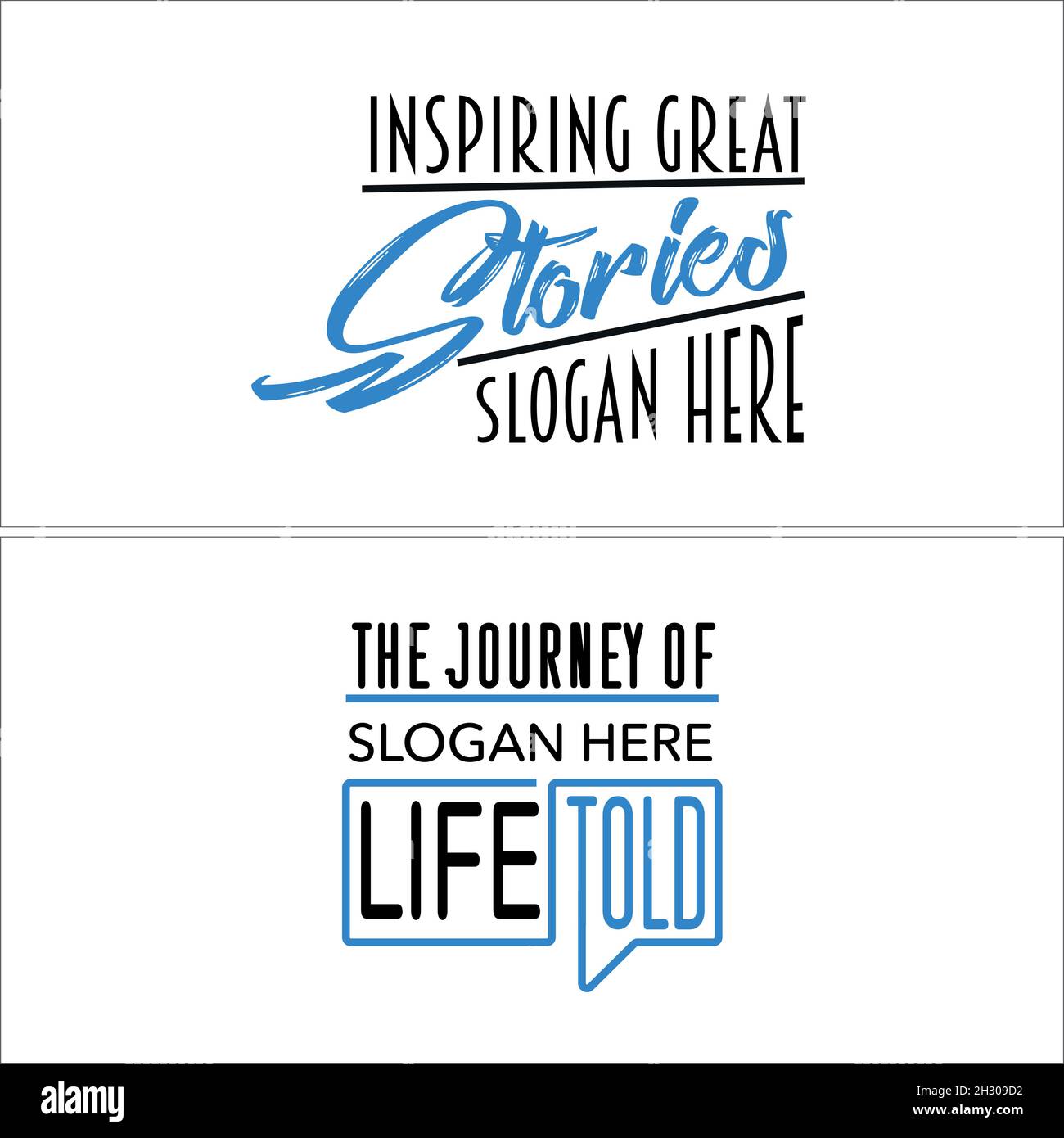 Modern retail shop wordmark typeface chat Logo Design Stock Vector