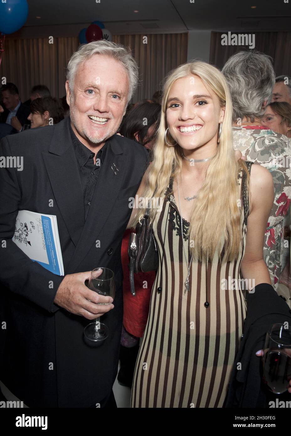 Roger Taylor And Tigerlily Taylor Attend English National Opera S The Perfect American Opening Night Party At St Martin S Lane Hotel Soho London Stock Photo Alamy