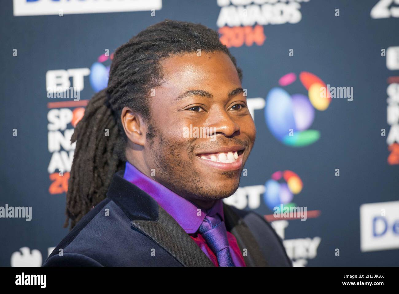 Dwayne Gratz of the Jacksonville Jaguars arriving at the BT Sport Industry  Awards 2014 at Battersea Evolution in London Stock Photo - Alamy