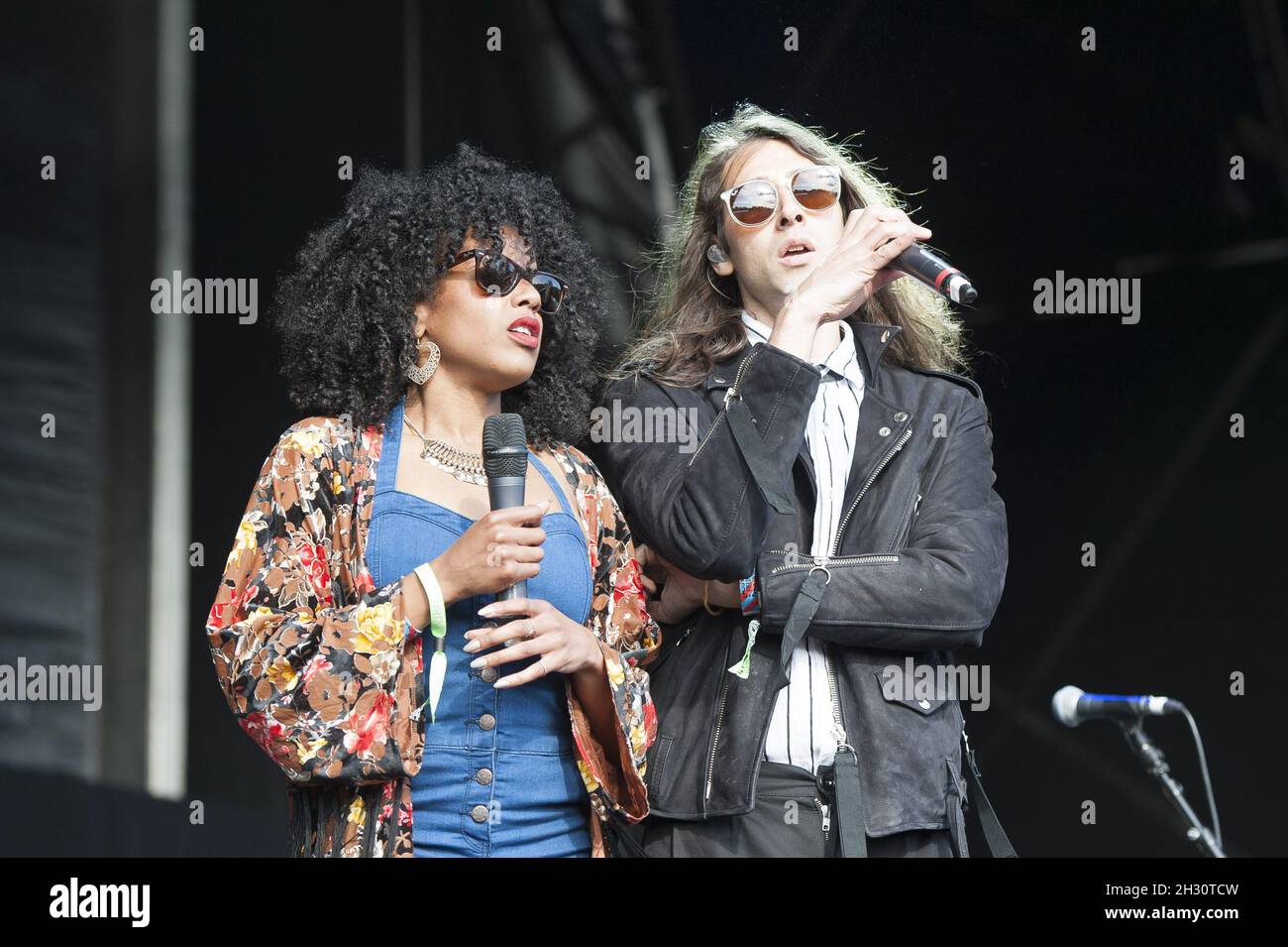 Kindness live on stage on Day 1 of Field Day, Victoria Park London