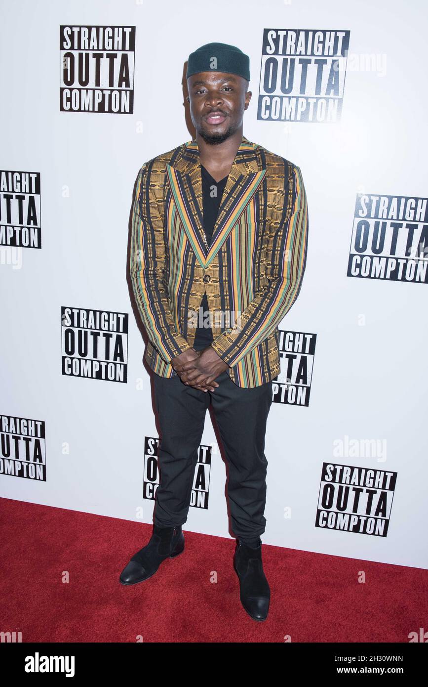 Fuse ODG arrives at the Straight Outta Compton special screening at the