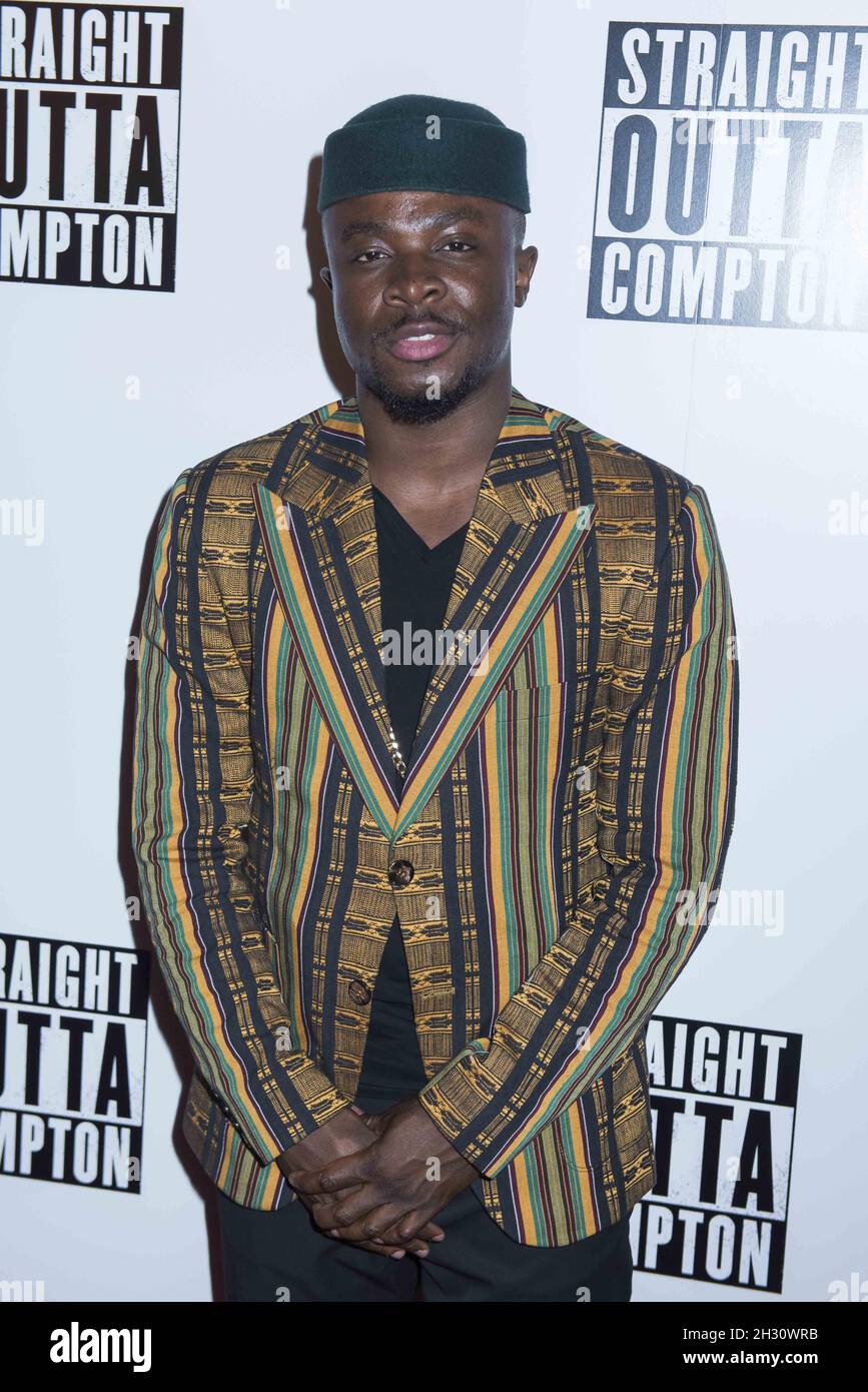 Fuse ODG arrives at the Straight Outta Compton special screening at the