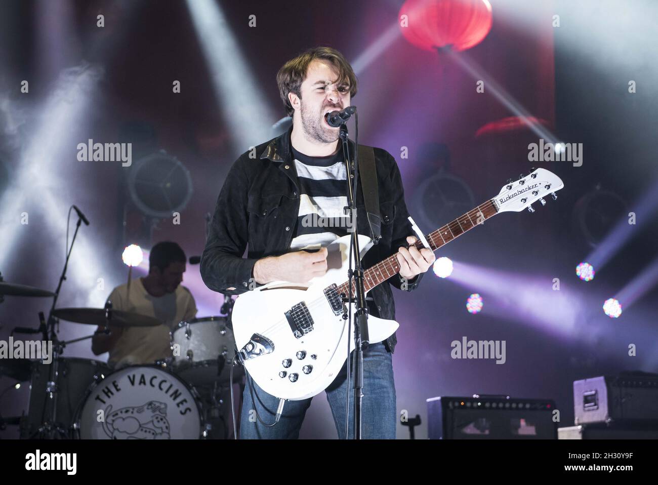 Justin Hayward-Young of The Vaccines performs live on stage at the O2 Brixton Academy - London Stock Photo