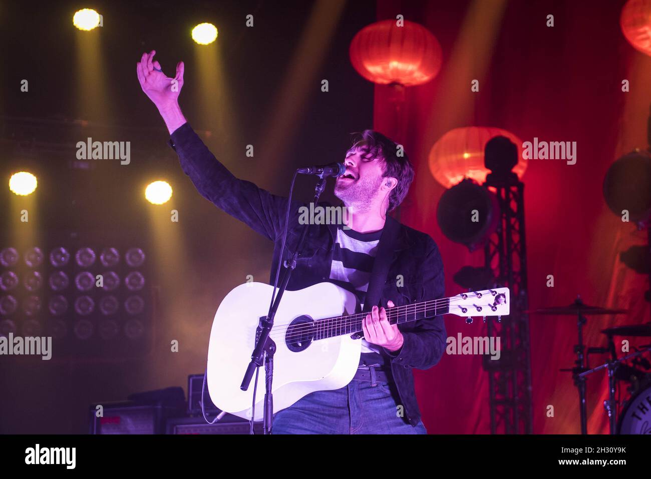 Justin Hayward-Young of The Vaccines performs live on stage at the O2 Brixton Academy - London Stock Photo