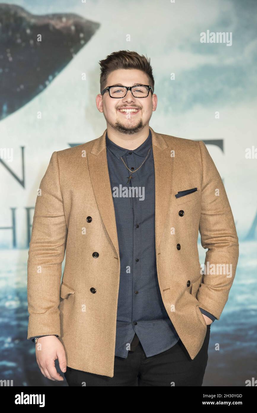 Che Chesterman attends the European Premiere of In The Heart of The Sea ...