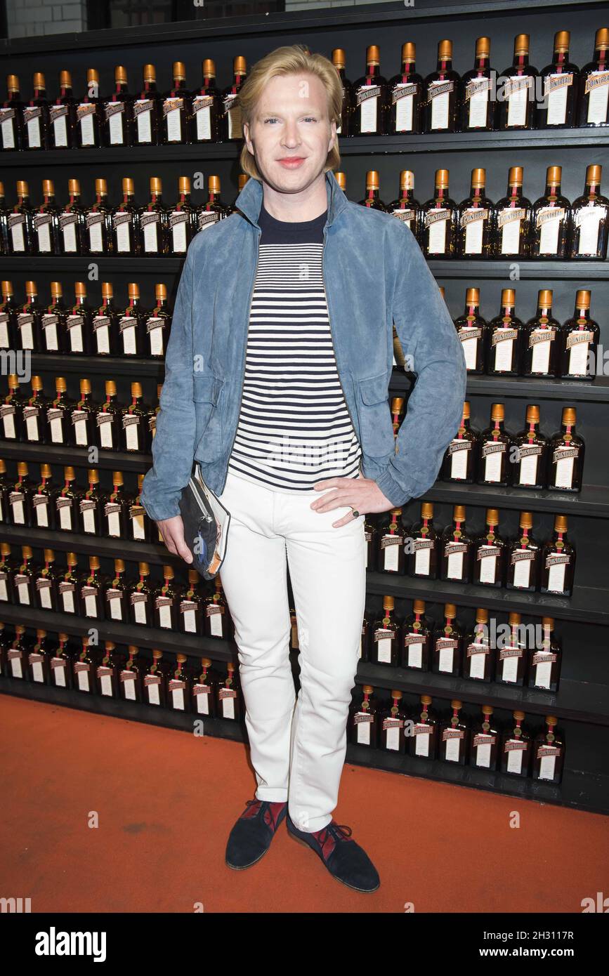 Henry Conway attends the Cointreau Creative Crew Awards at Liberty of London - London Stock Photo