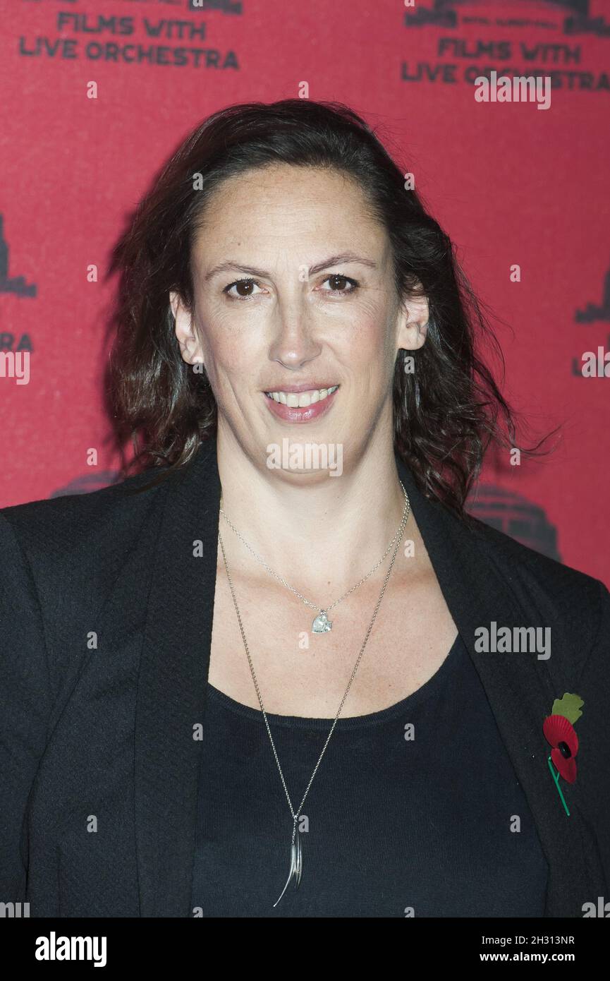 Miranda hart arrives jurassic park hires stock photography and images