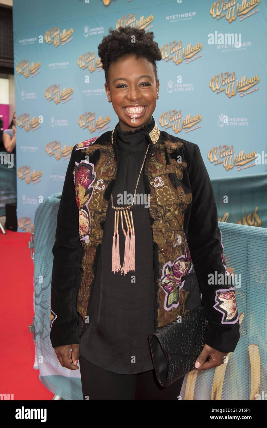 YolanDa Brown attends the Wind In The Willows opening night at the