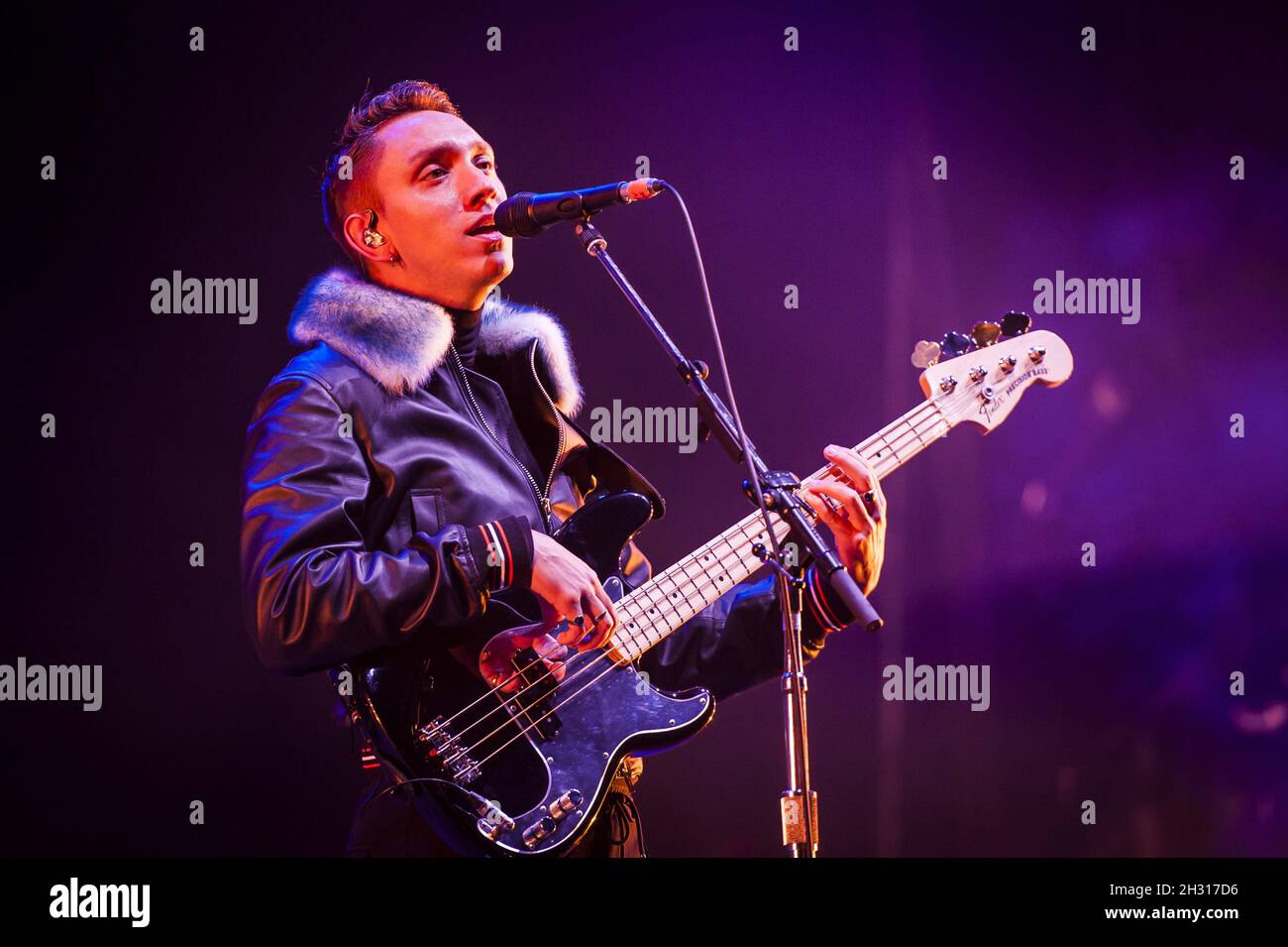 Oliver Sim of The XX performs live on stage at Bestival 2017 at ...