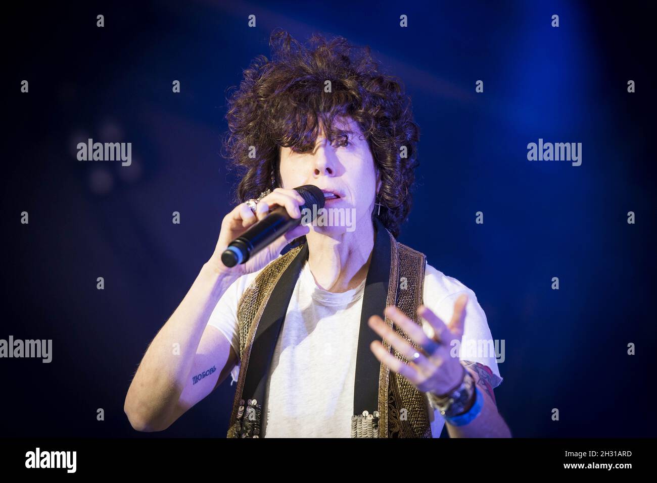 LP performs live on stage as part of the Summer Series 2018 at Somerset ...