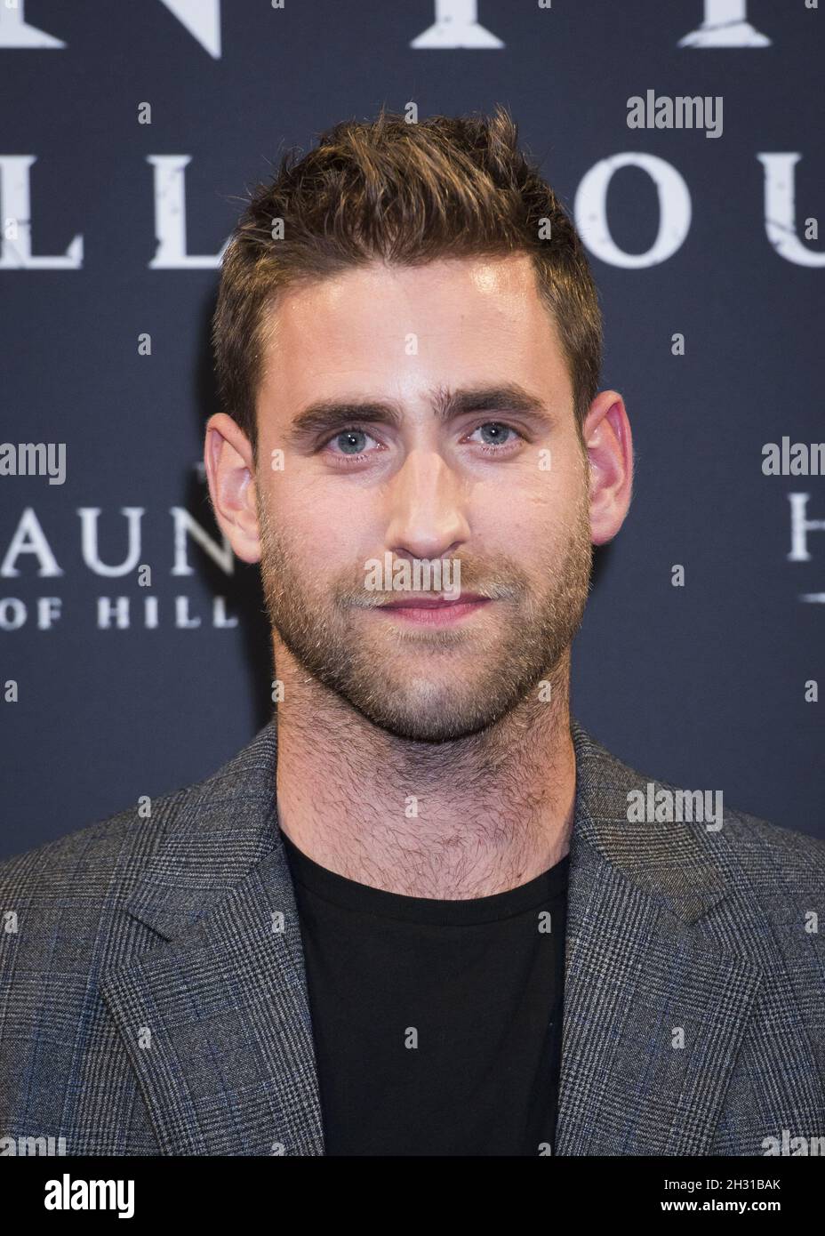 Oliver Jackson-Cohen attends the special screening of The Haunting of