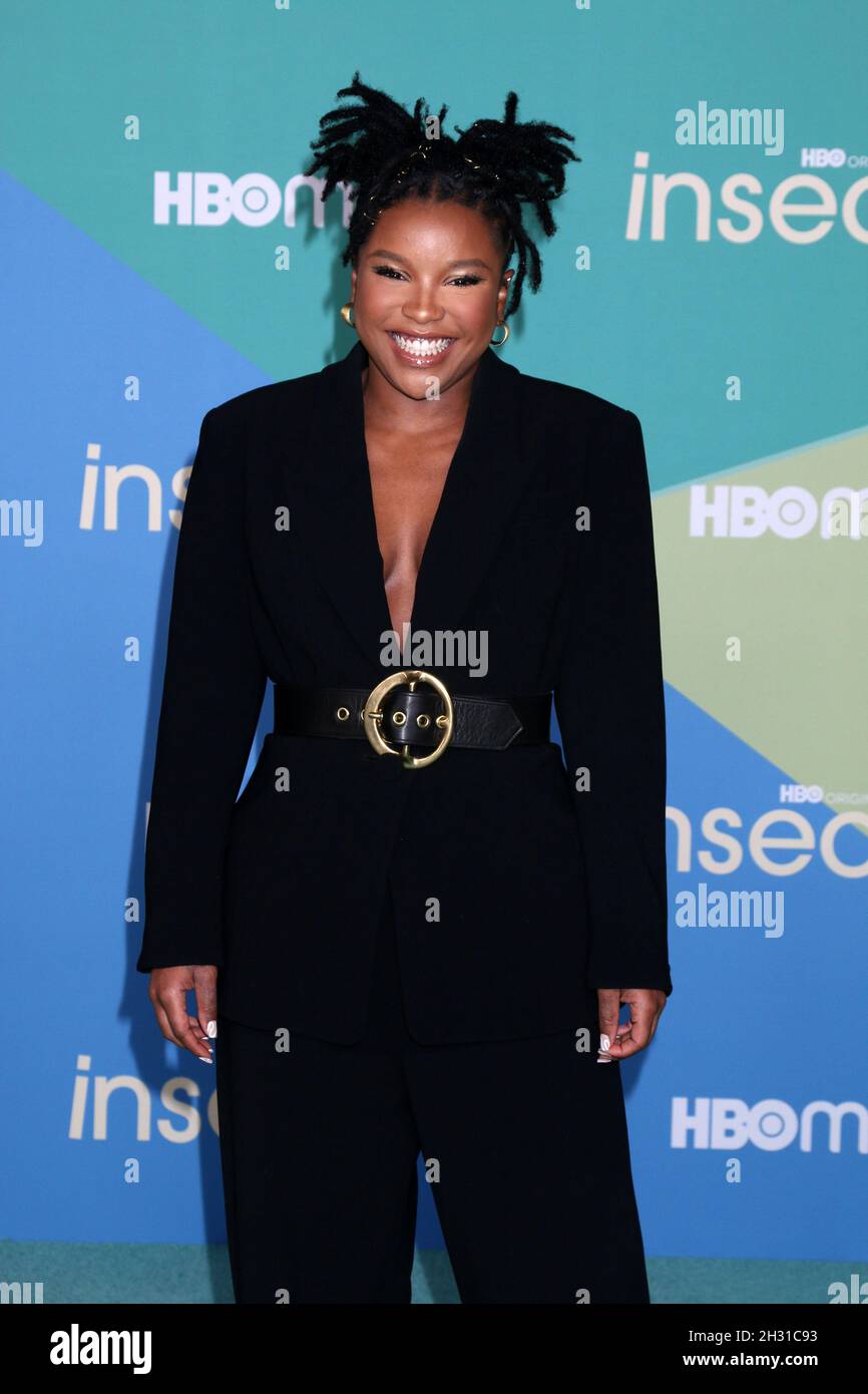 LOS ANGELES OCT 21 Courtney Taylor at the Insecure Season 5 Premiere