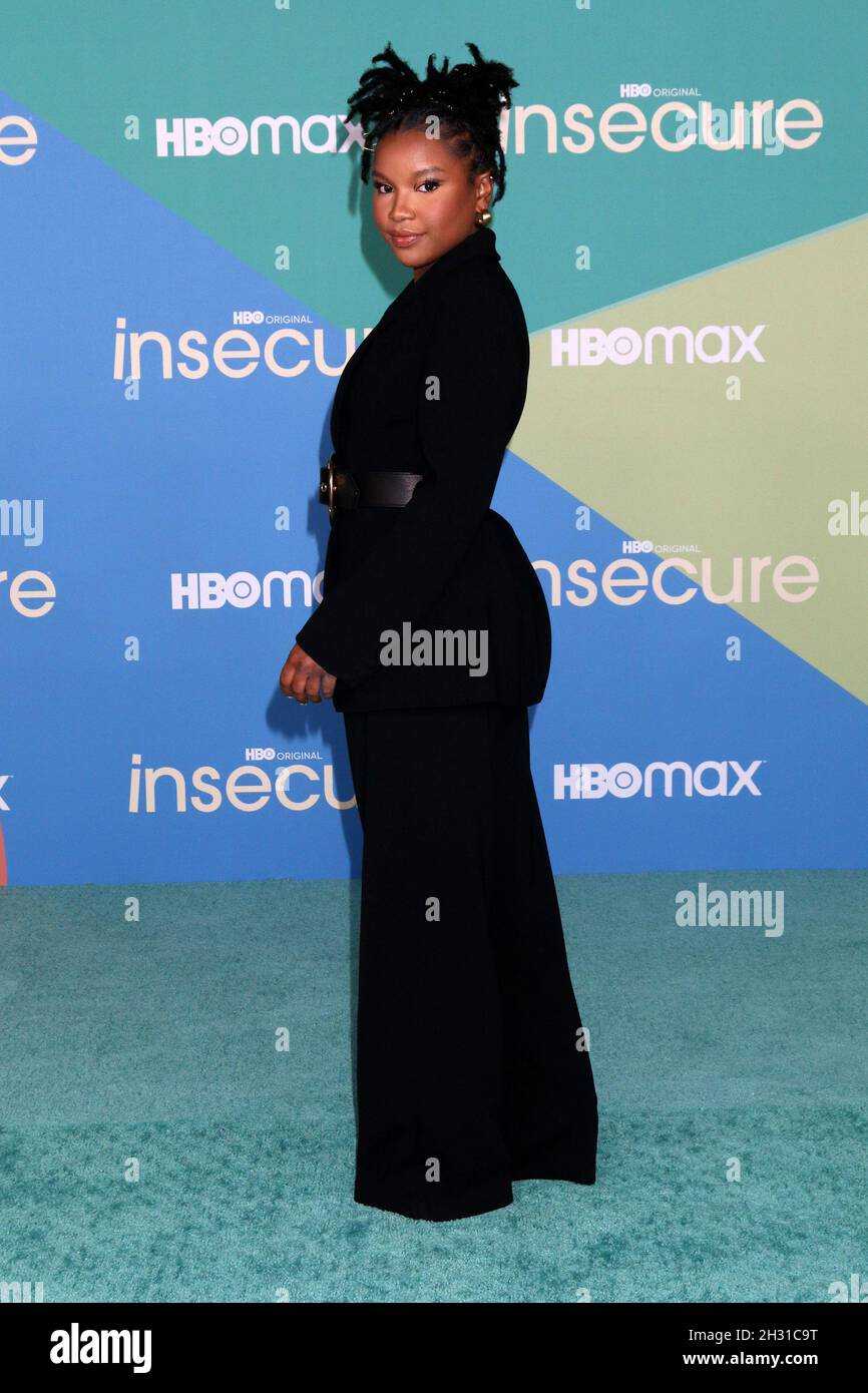 LOS ANGELES OCT 21 Courtney Taylor at the Insecure Season 5 Premiere