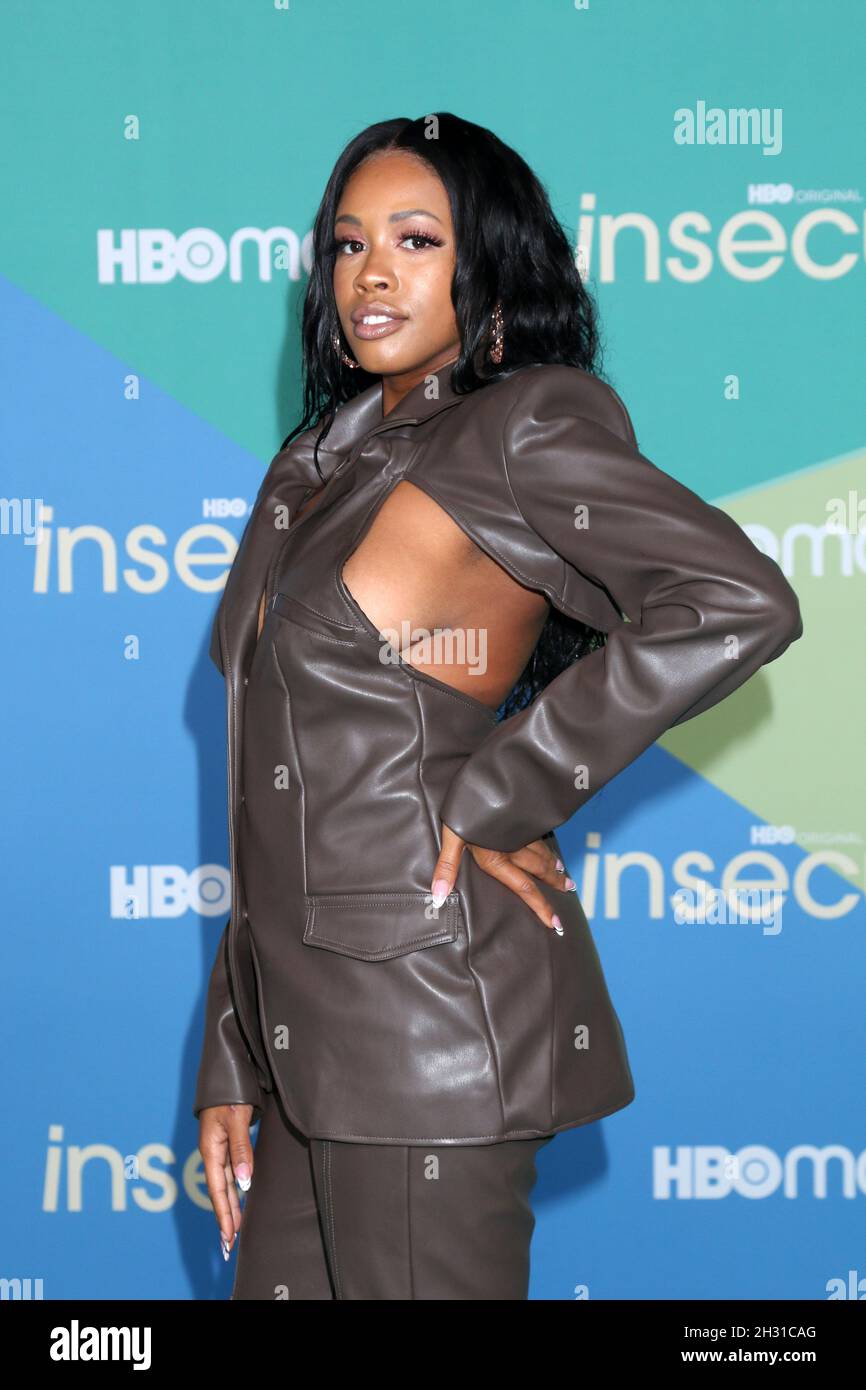 LOS ANGELES - OCT 21: Amanda Scott at the Insecure Season 5 Premiere ...