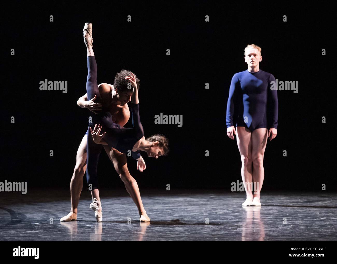 Alina Cojocaru and Johan Kobborg rehearse Alina at Sadler's Wells - London. Picture date: Wednesday 19th February 2020. Photo credit should read: David Jensen/EMPICS Entertainment Stock Photo