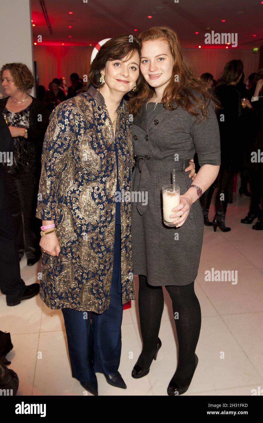 Cherie and Kathryn Blair attend English National Ballet's Nutcracker Christmas Party at St Martin's Lane Hotel, London. Stock Photo