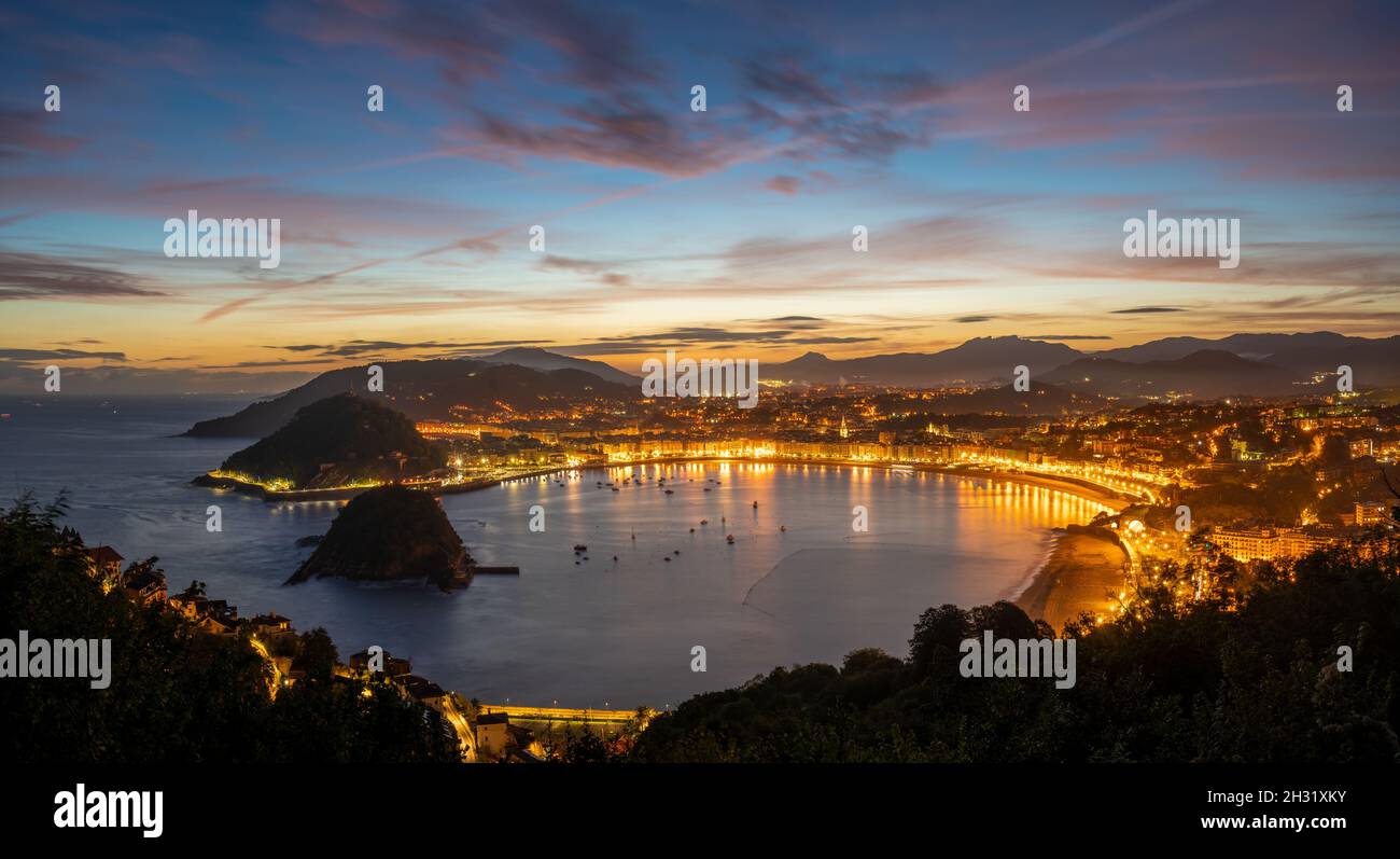 San sebastian view hi-res stock photography and images - Alamy