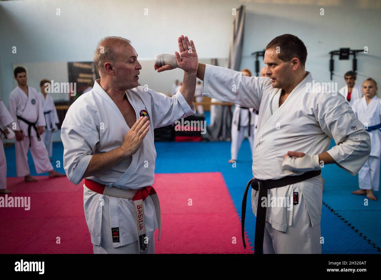 October 23, 2021, Minsk, Belarus, Shotokan Karate Technical Seminar