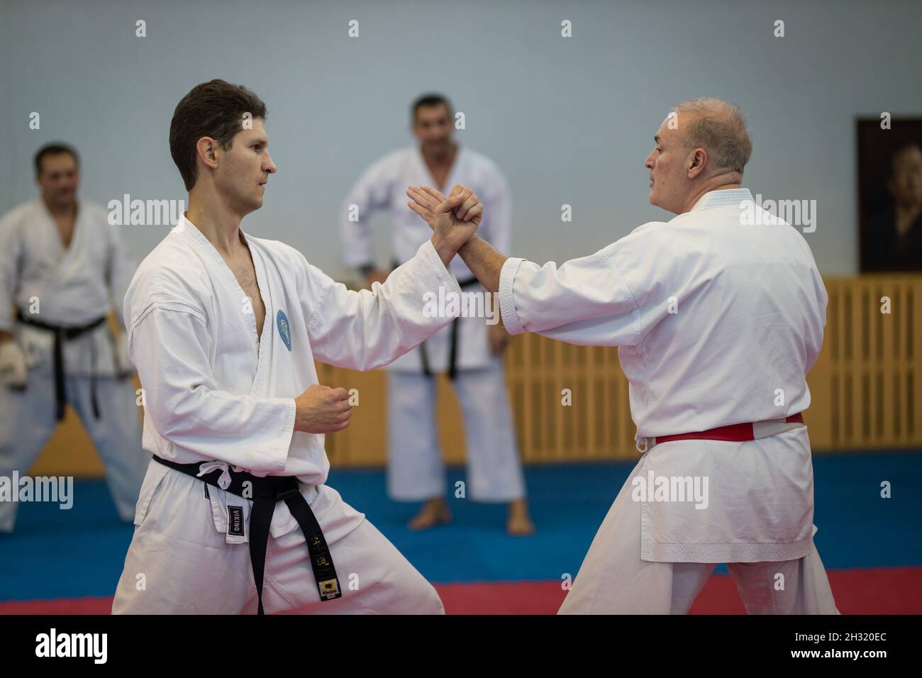 October 23, 2021, Minsk, Belarus, Shotokan Karate Technical Seminar