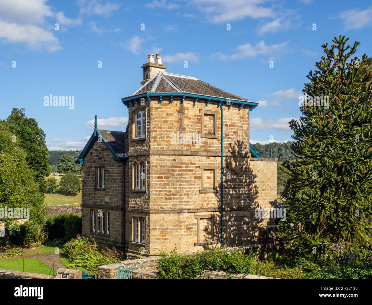 Detached period property in the estate village of Edensor, Derbyshire