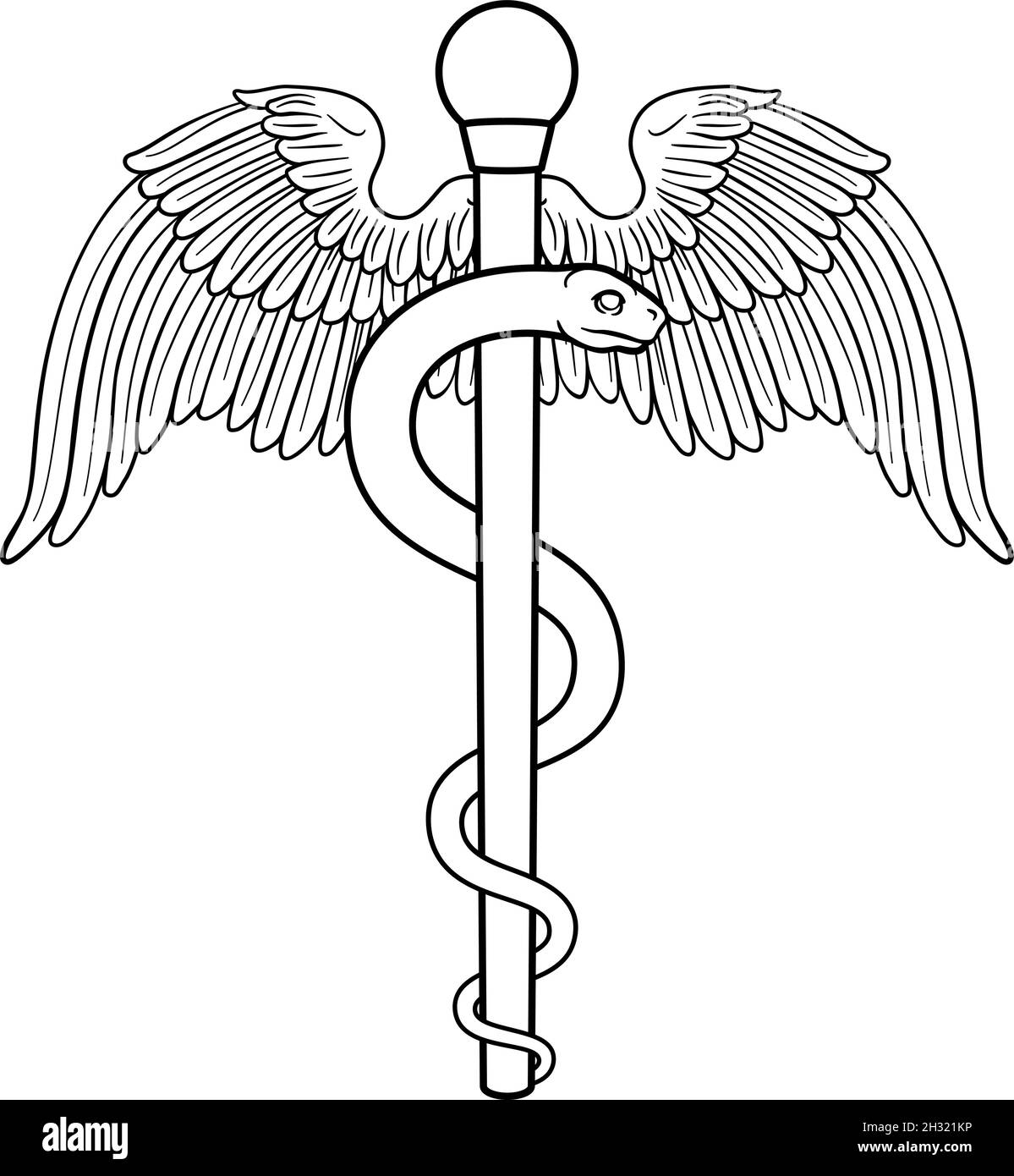 Serpent staff Black and White Stock Photos & Images - Alamy Serpent staff Black and White Stock Photos & Images - Alamy