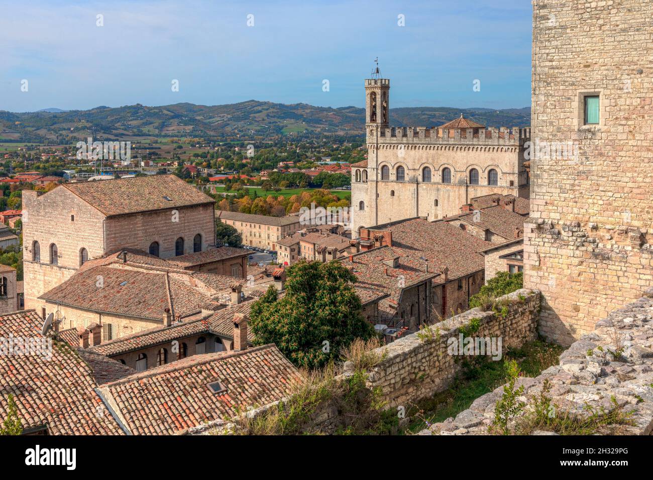 Gubbio, Perugia, Umbria, Italy Stock Photo