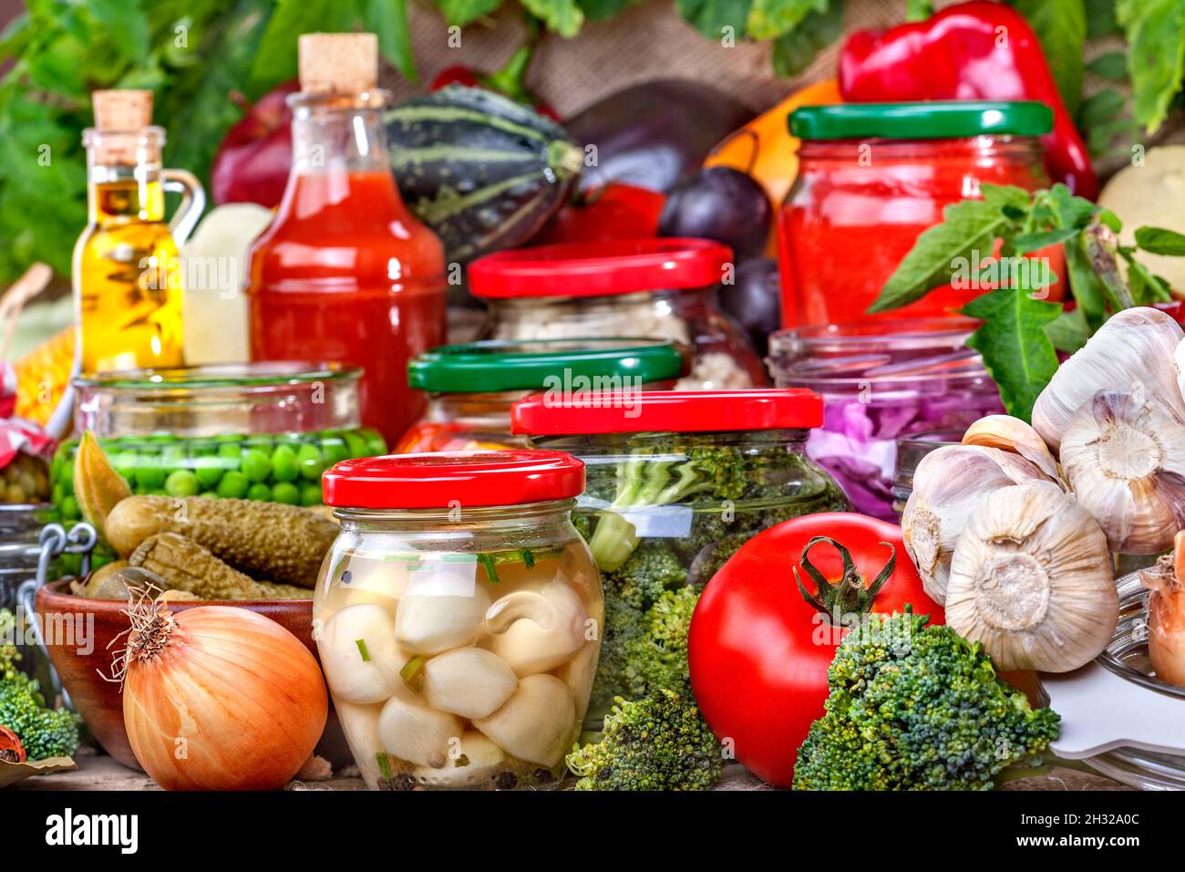Preservation of healthy fresh fruit and vegetables Stock Photo Alamy