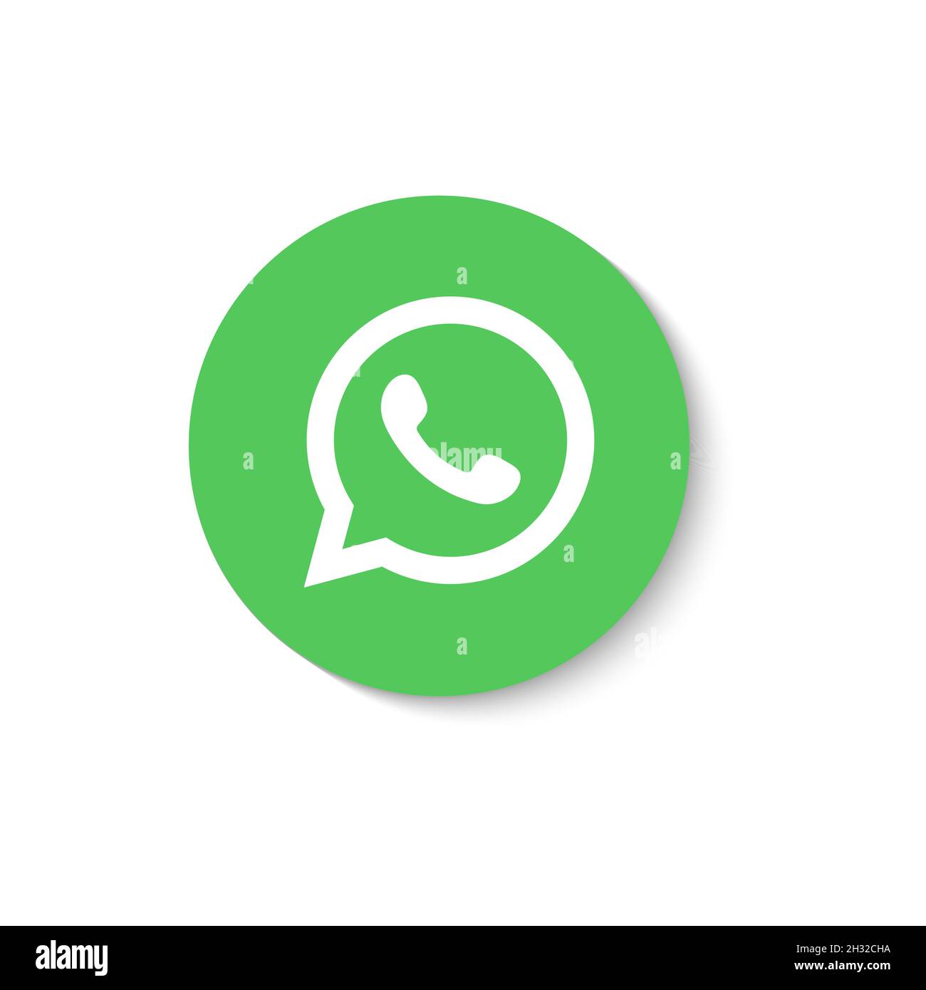 Green icon facebook chat
