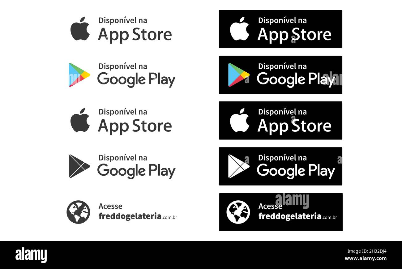 Vetor de Google Play Store app template on smartphone device