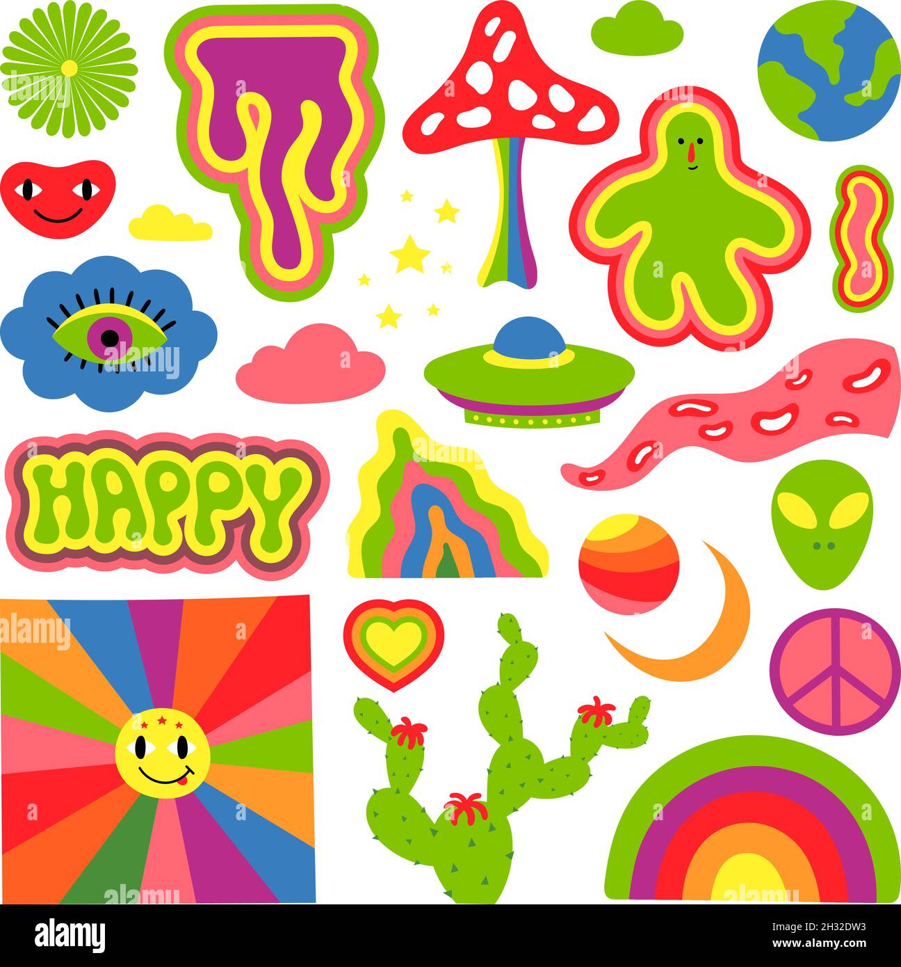 Hippie cartoon elements. 60s 70s psychedelic objects, clothes trippy sticker. Retro mushroom, rainbow groovy lifestyle. Abstract art swanky vector set Stock Vector Image & Art - Alamy Hippie cartoon elements. 60s 70s psychedelic objects, clothes trippy sticker. Retro mushroom, rainbow groovy lifestyle. Abstract art swanky vector set Stock Vector Image & Art - Alamy