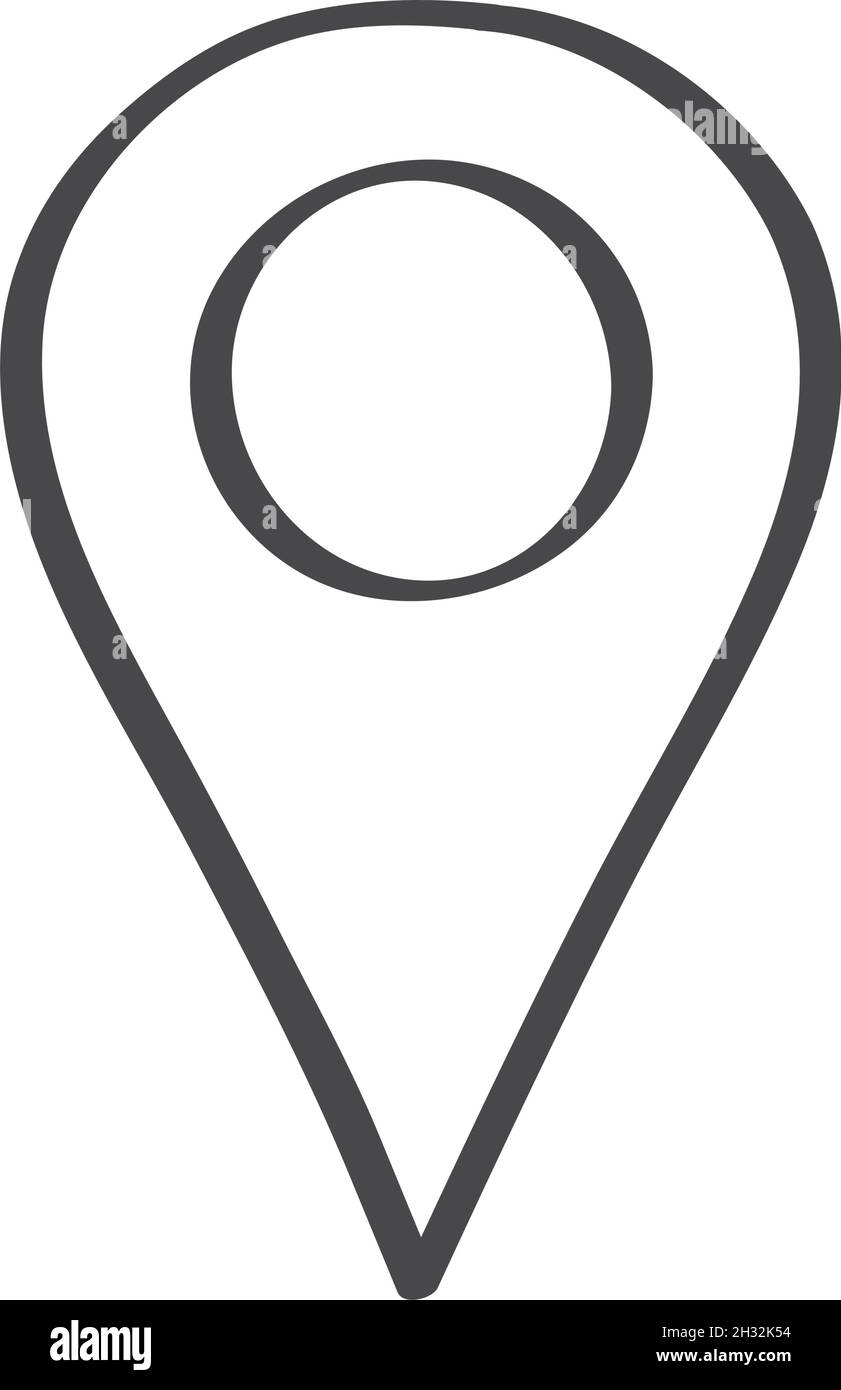 navigation location pin Stock Vector Image & Art - Alamy