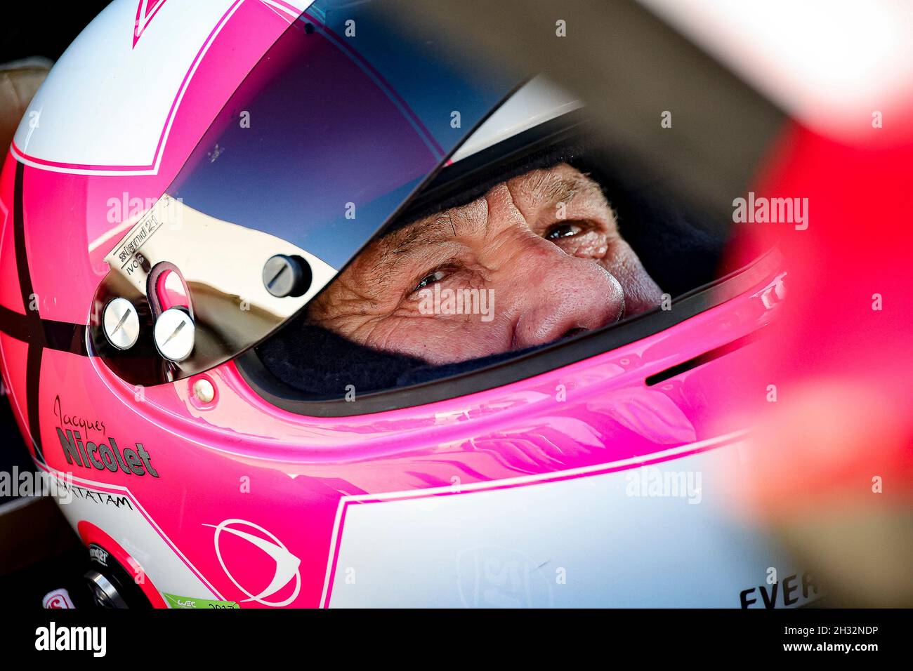 Nicolet Jacques (fra), Les Deux Arbres, Ligier JS P4, portrait during the Heat 6 - Portimao of the 2021 Ligier European Series season, from October 21 to 24, 2021 on the Algarve International Circuit, in Portimao, Portugal - Photo Paulo Maria / DPPI Stock Photo