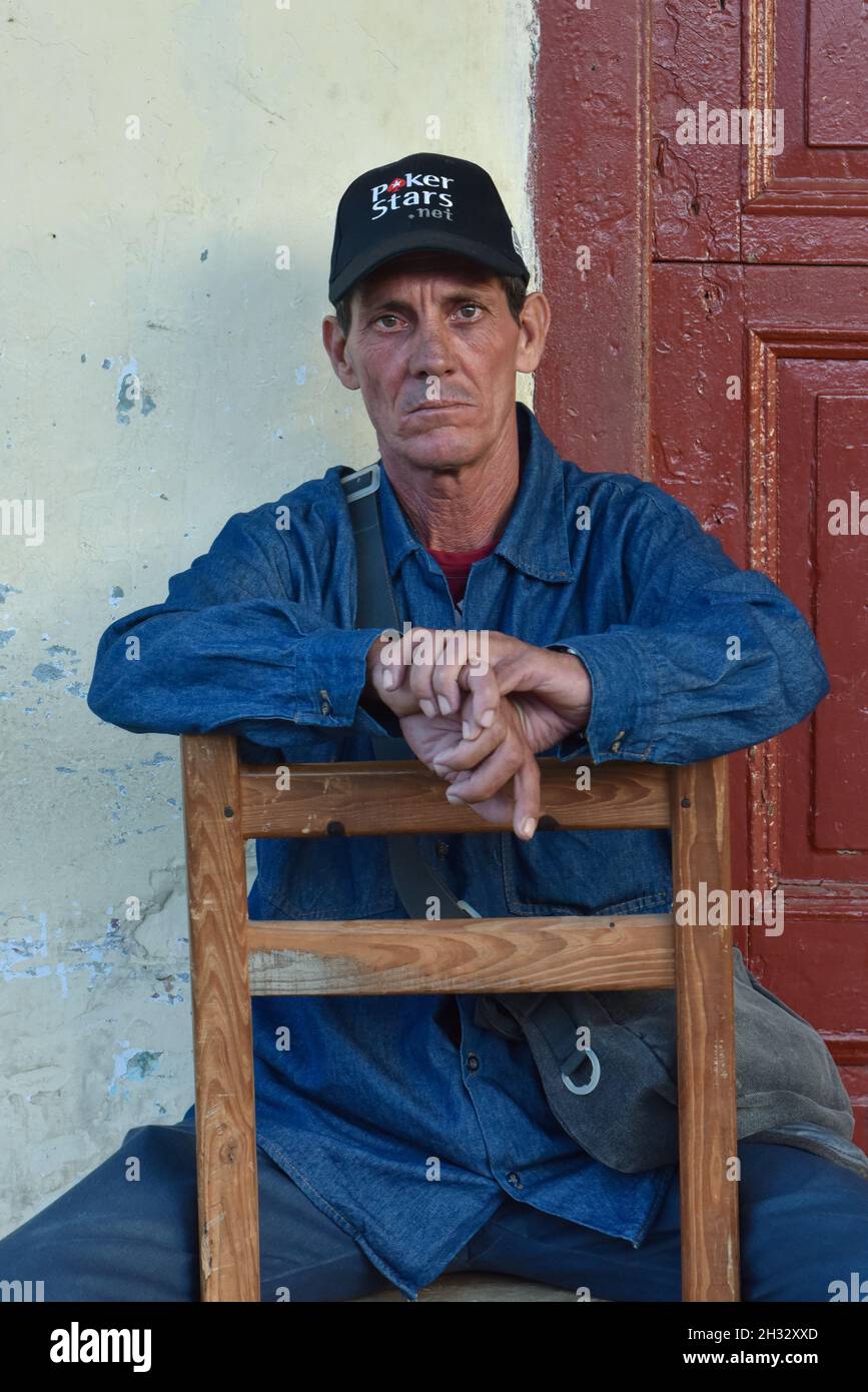 Cuban worker, Stock Photo