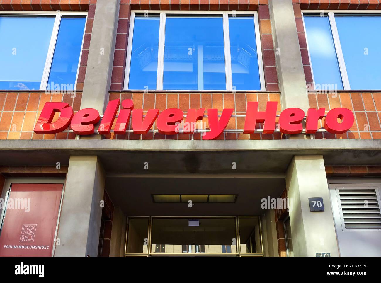 Building of Delivery Hero in Berlin Stock Photo
