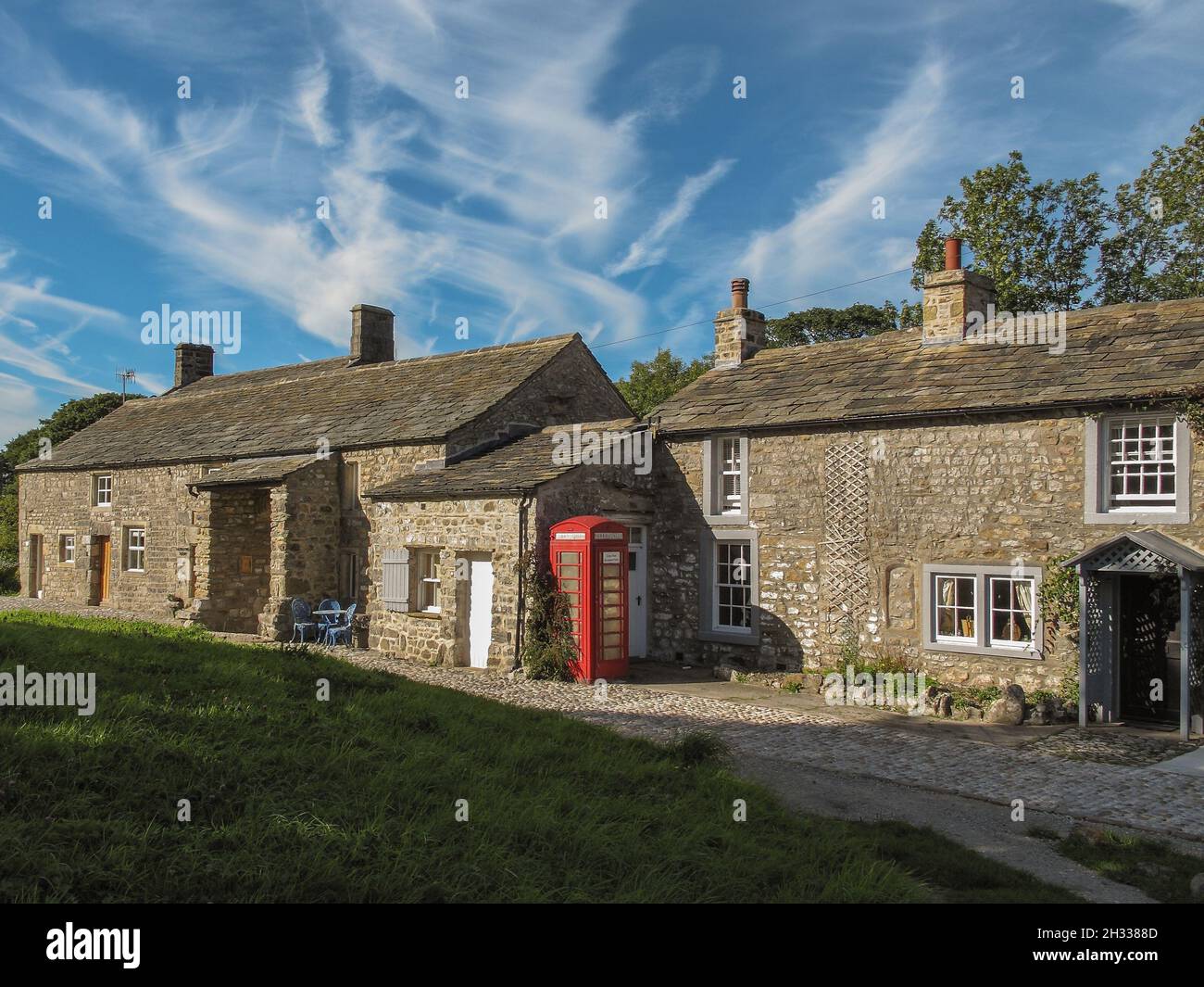 Arncliffe in Littondale in the Yorkshire Dales Stock Photo