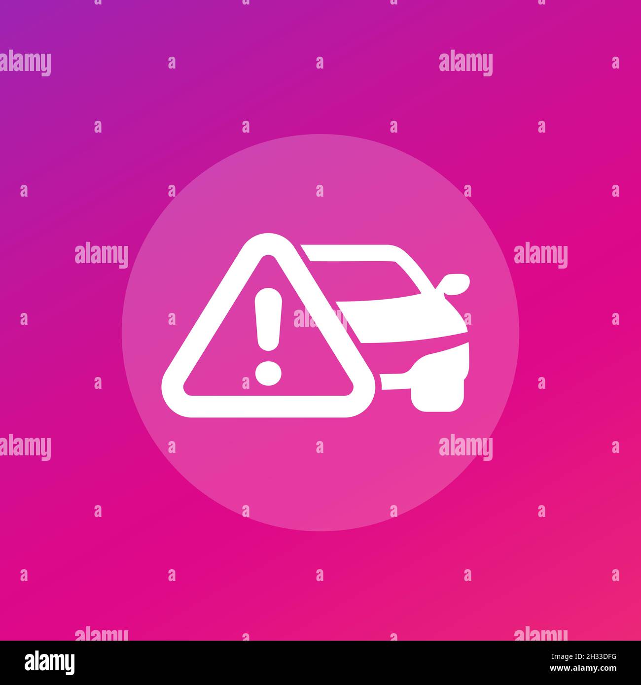 Anti car sign Stock Vector Images - Alamy