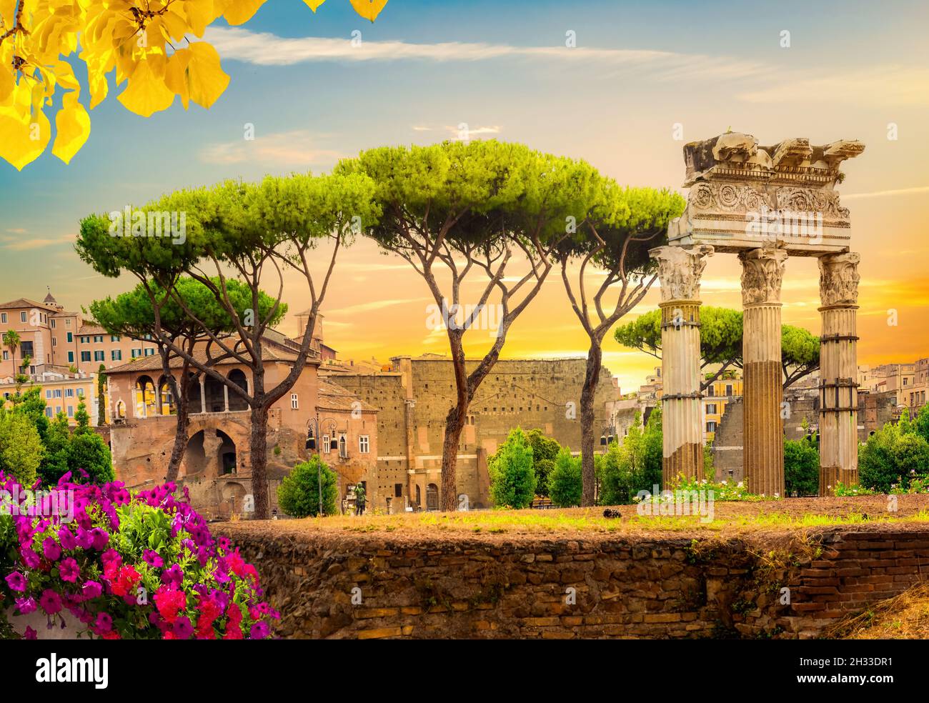 Rome Forum Autumn Hi res Stock Photography And Images Alamy