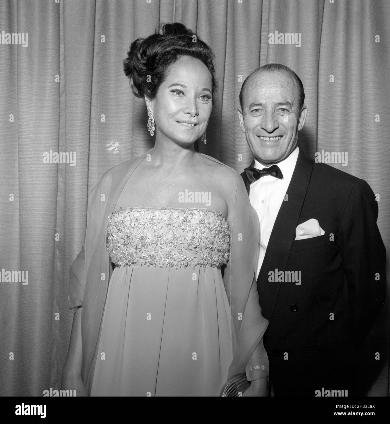 Merle Oberon and Bruno Pagliai Circa 1960's Credit Ralph Dominguez