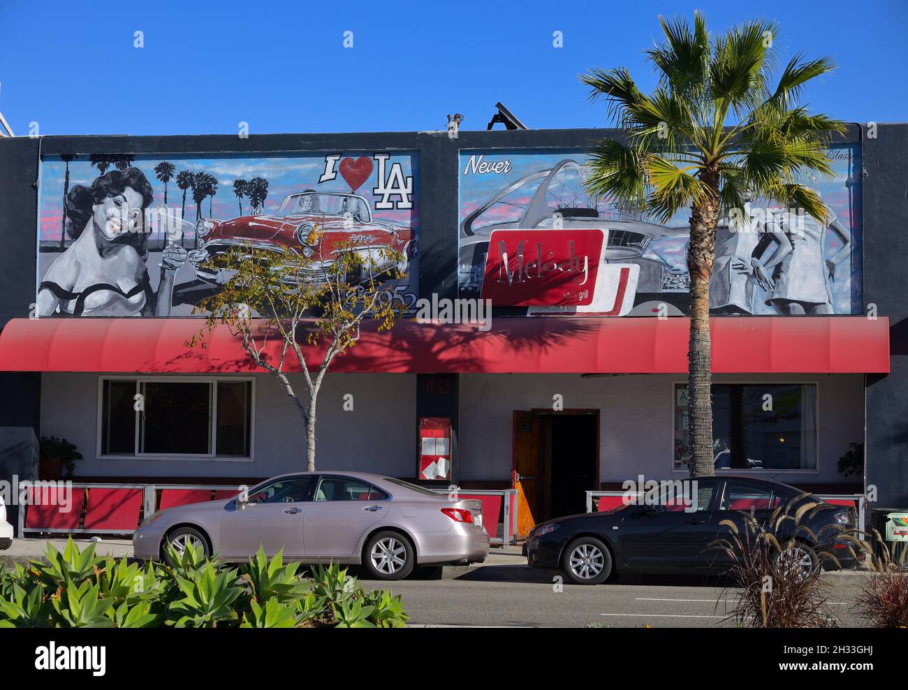 Billboards in the metropolis, Los Angeles CA Stock Photo Alamy