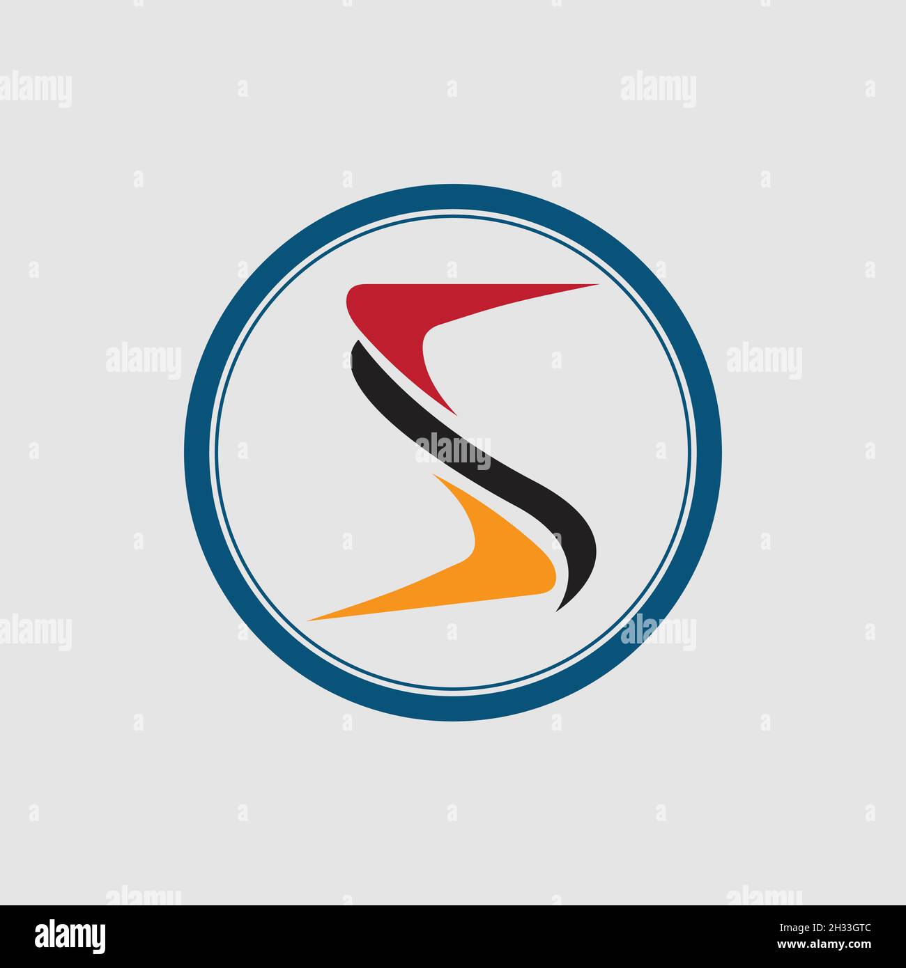 Letter S Business corporate abstract unity vector logo design template ...