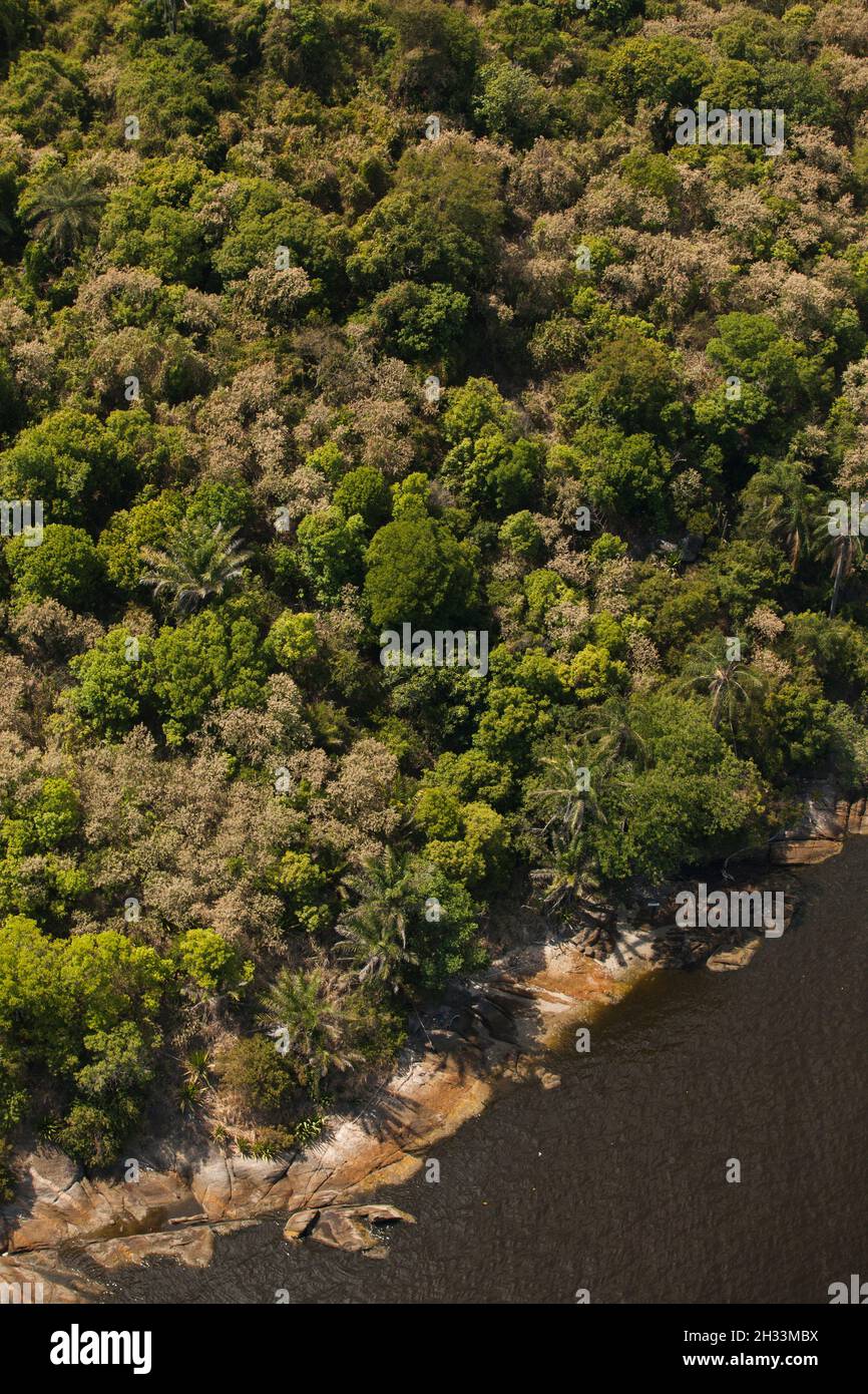 Aerial view of a beach in Brazil Stock Photo - Alamy
