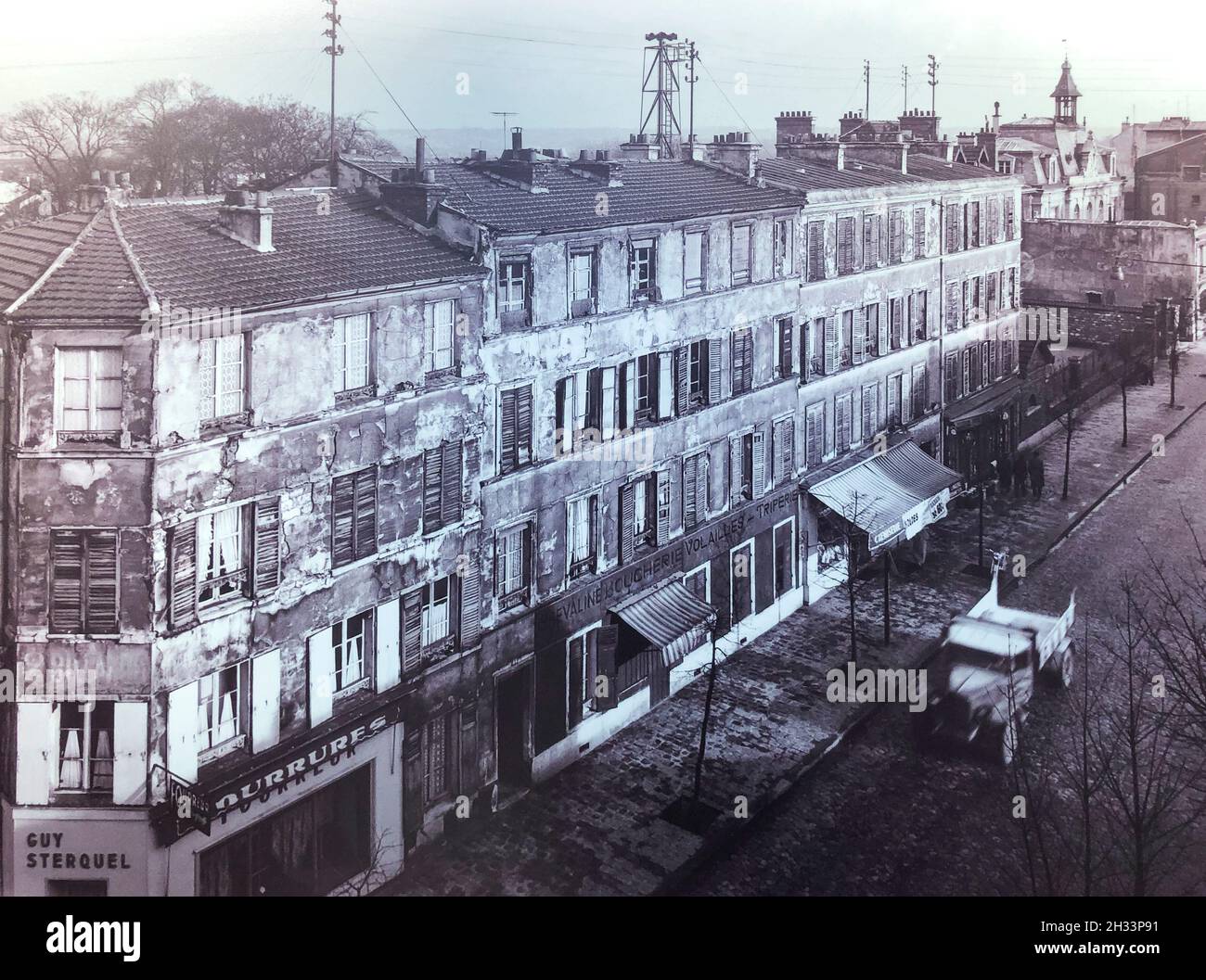 Joinville le Pont, Vintage French Photos, Ave. de Paris, Paris Suburbs